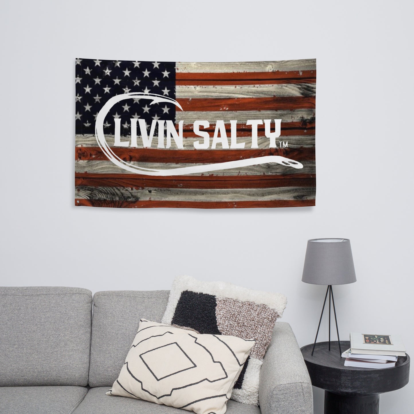 LIVIN SALTY Flag