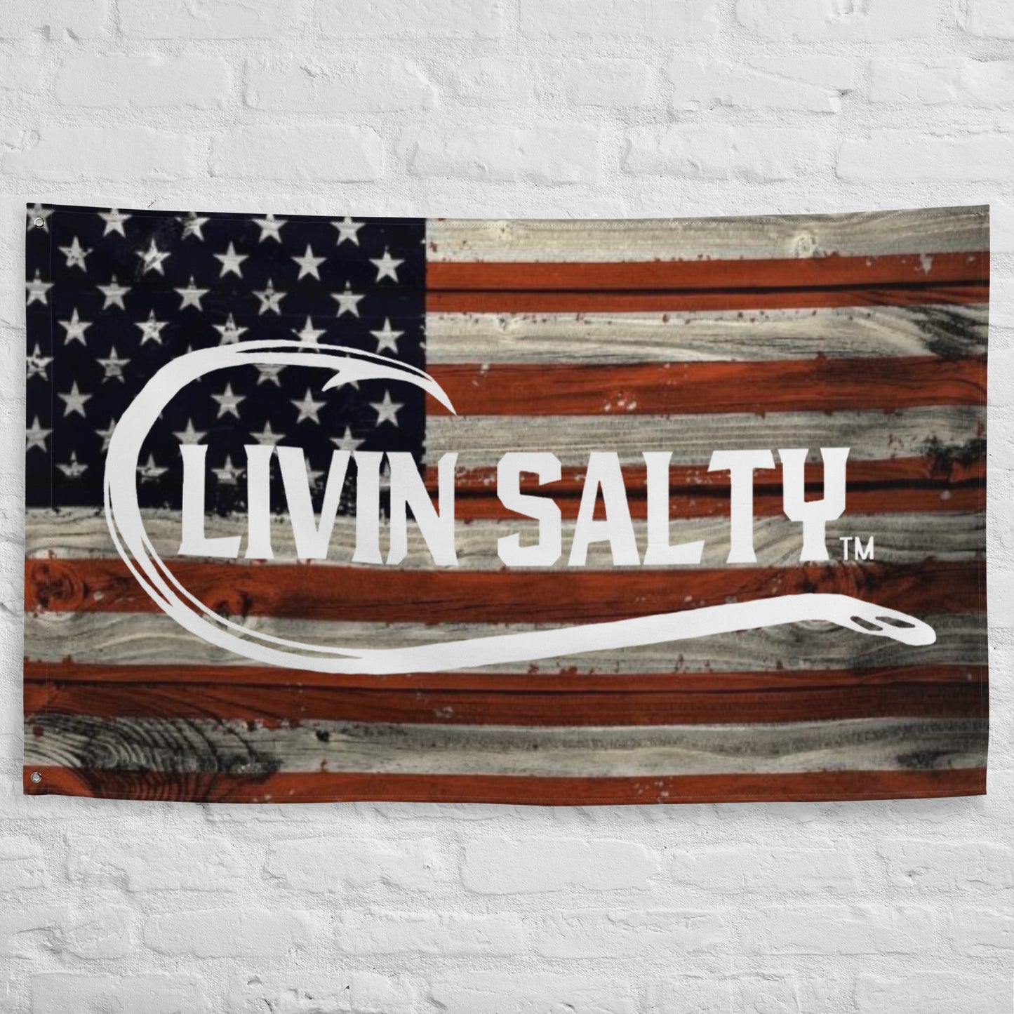 LIVIN SALTY Flag