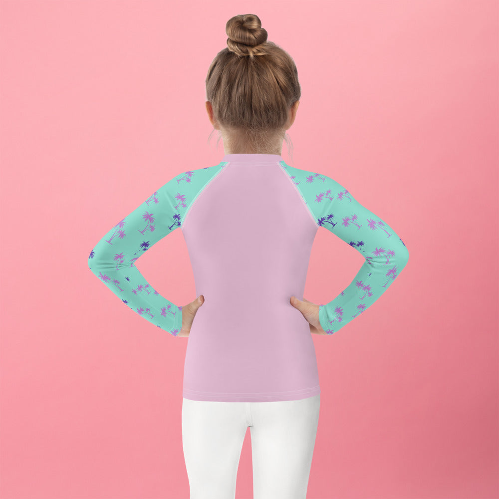 Girls LIVIN SALTY Rash Guard