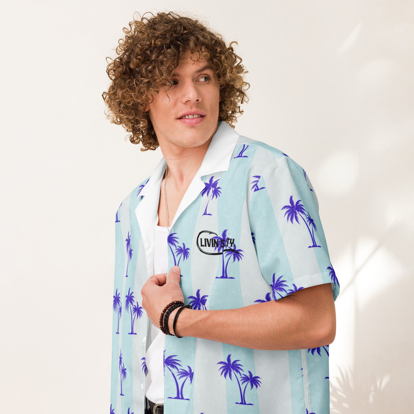 LIVIN SALTY button shirt
