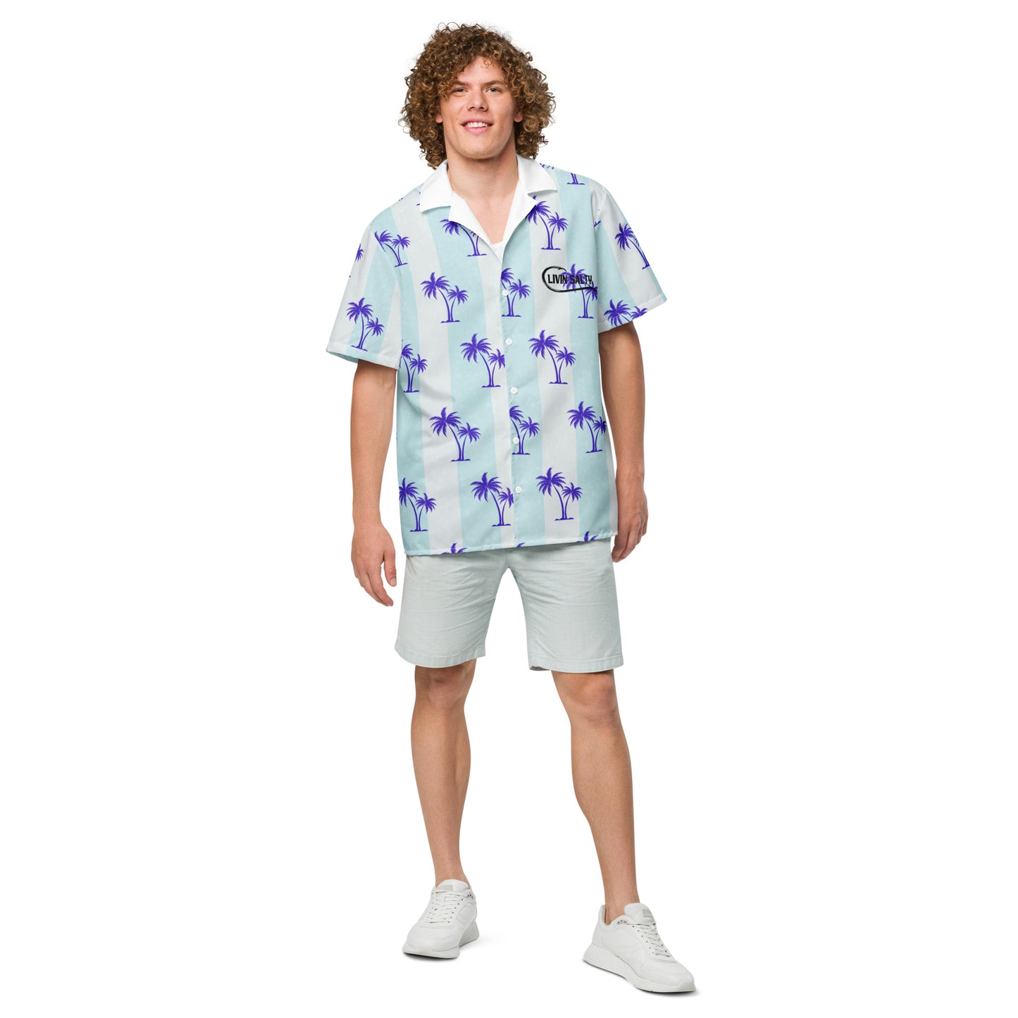 LIVIN SALTY button shirt