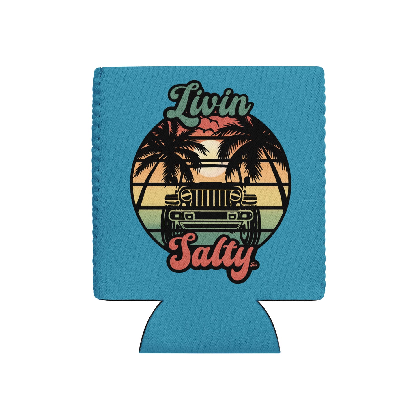 LIVIN SALTY Koozie