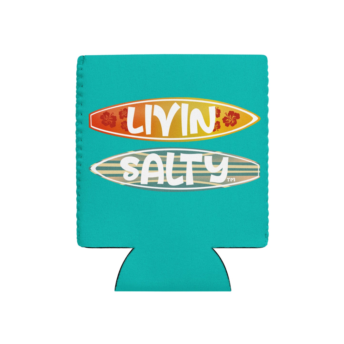 LIVIN SALTY Koozie
