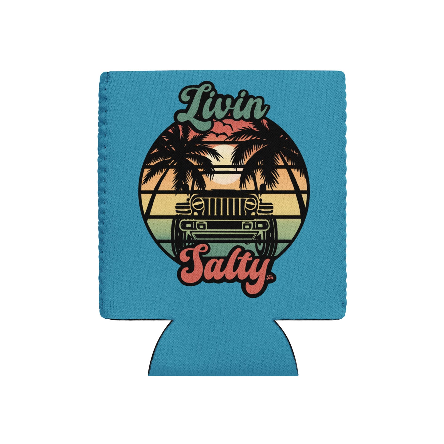 LIVIN SALTY Koozie