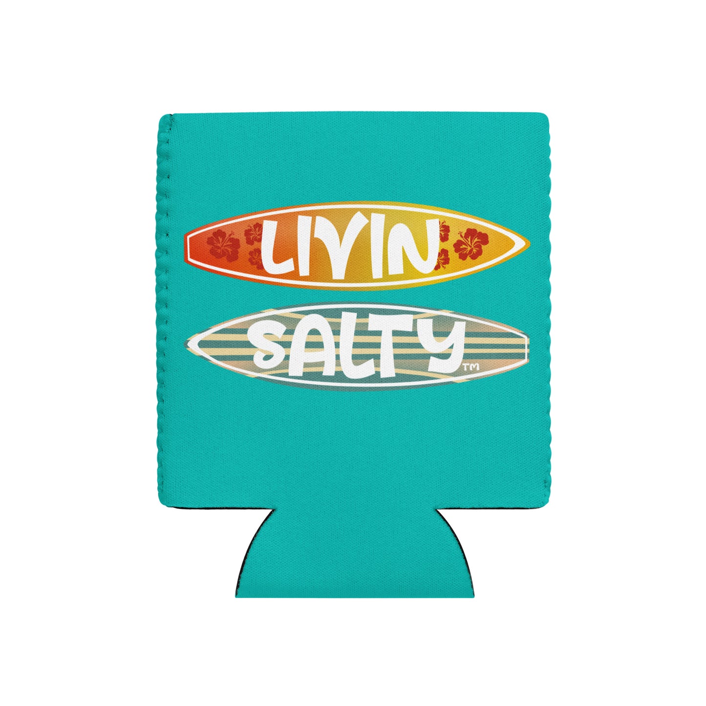 LIVIN SALTY Koozie