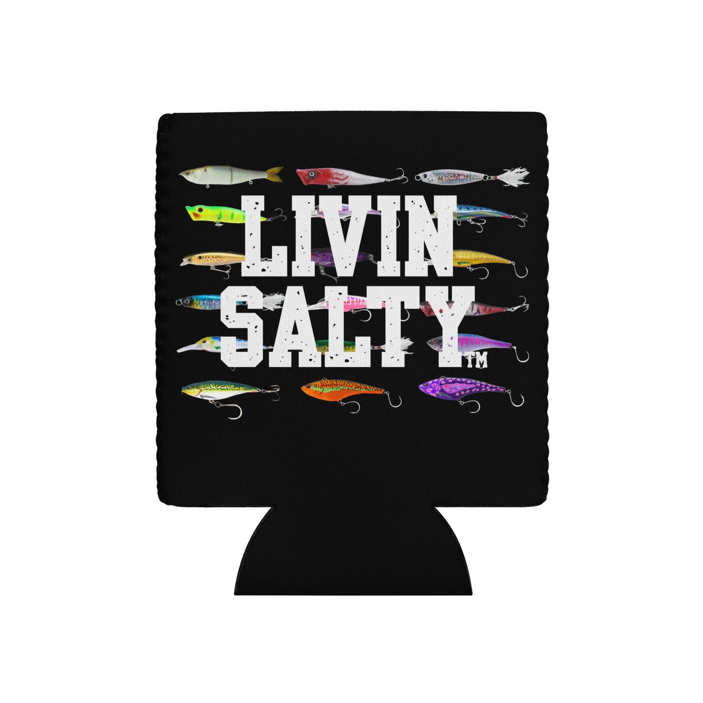 LIVIN SALTY Koozie