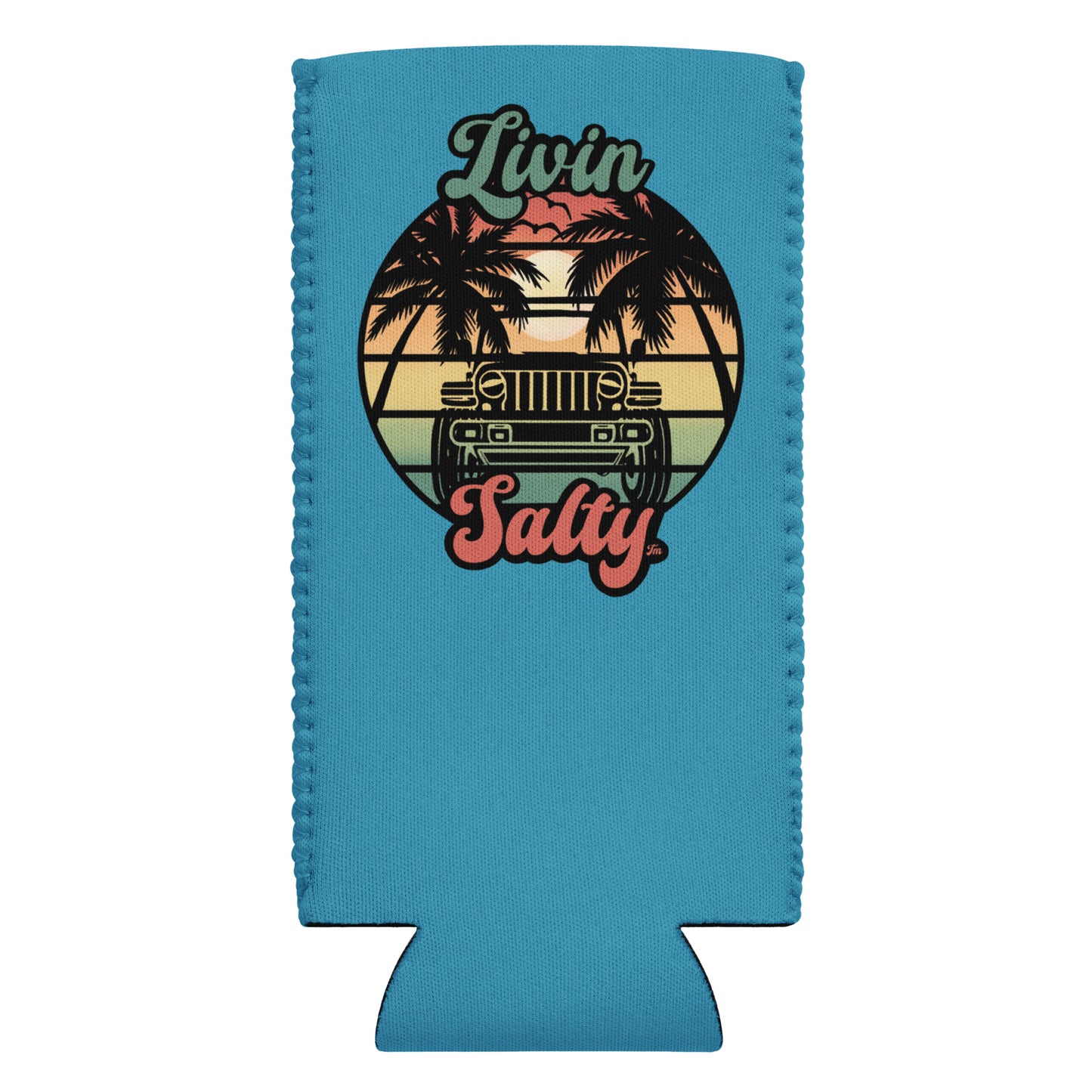 LIVIN SALTY Koozie