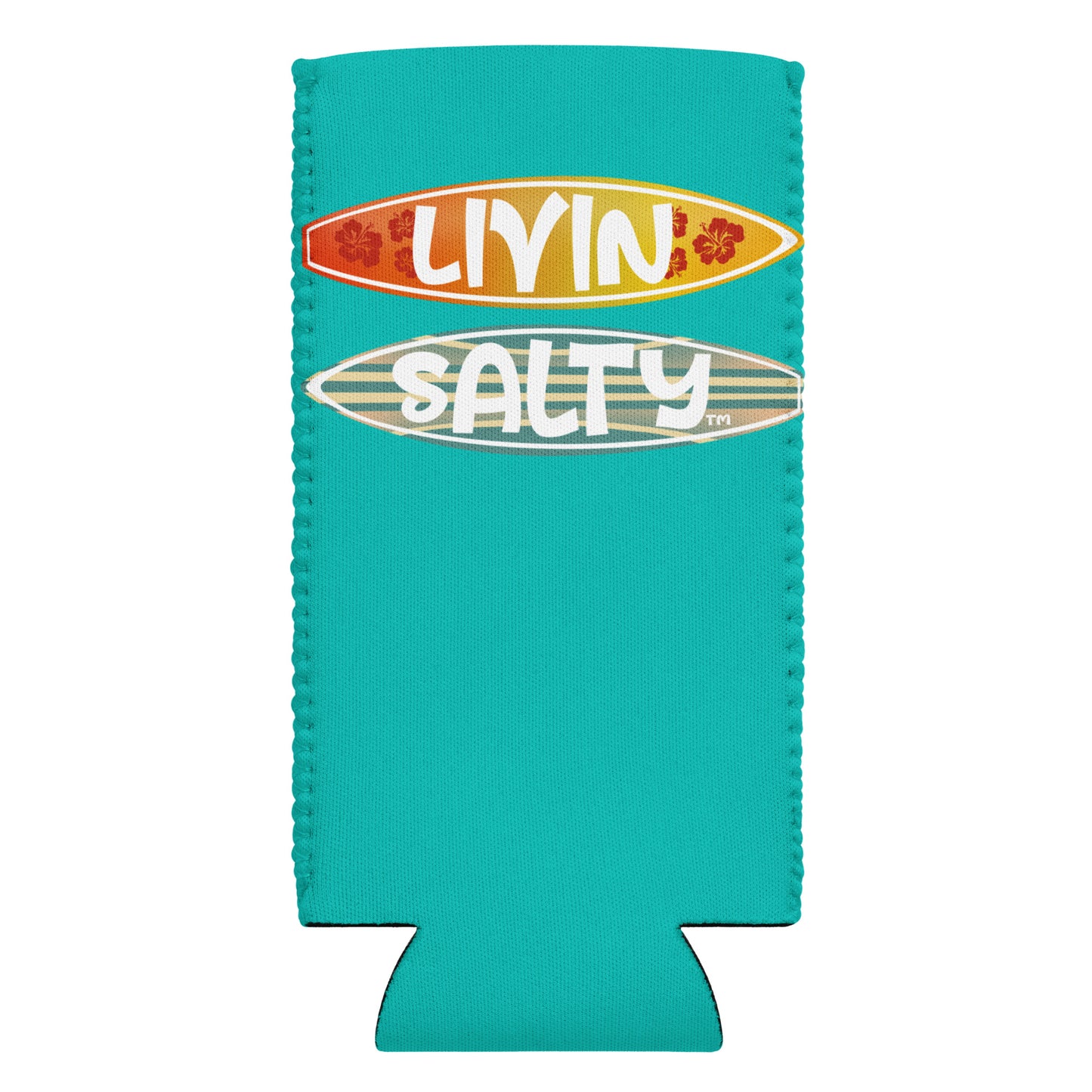 LIVIN SALTY Koozie