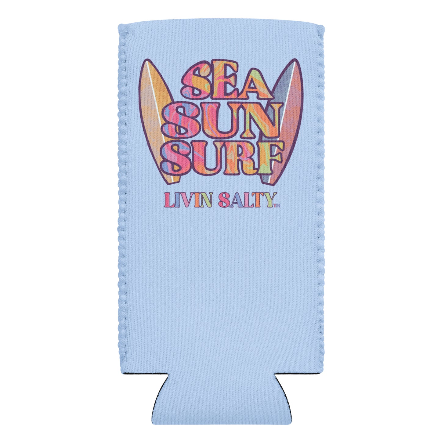 LIVIN SALTY Koozie