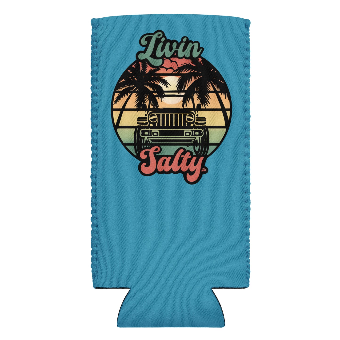 LIVIN SALTY Koozie