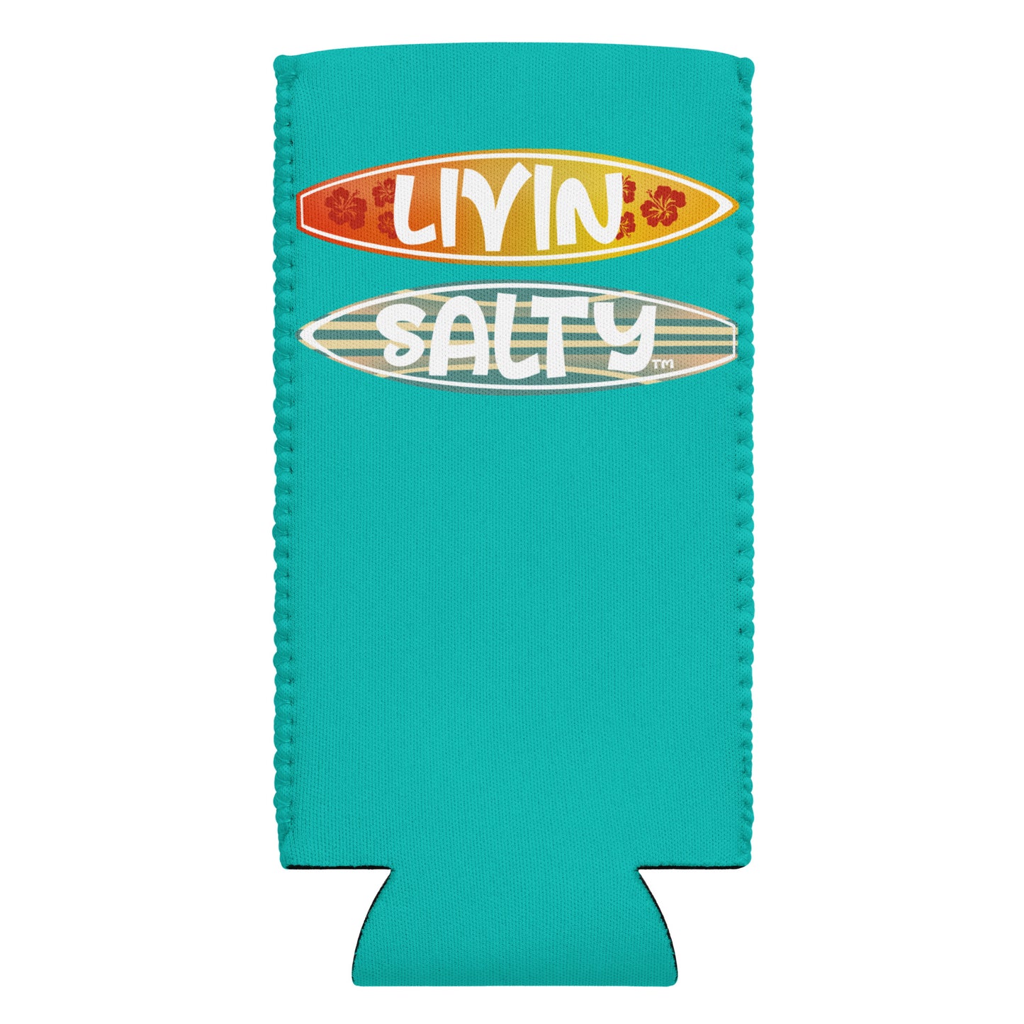 LIVIN SALTY Koozie