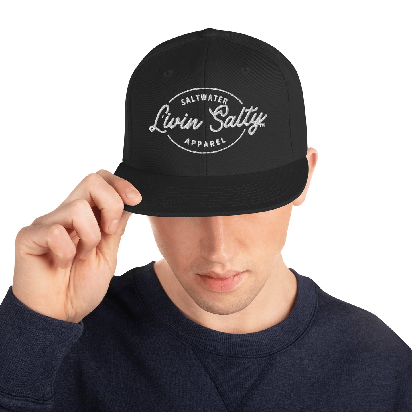LIVIN SALTY Snapback Hat