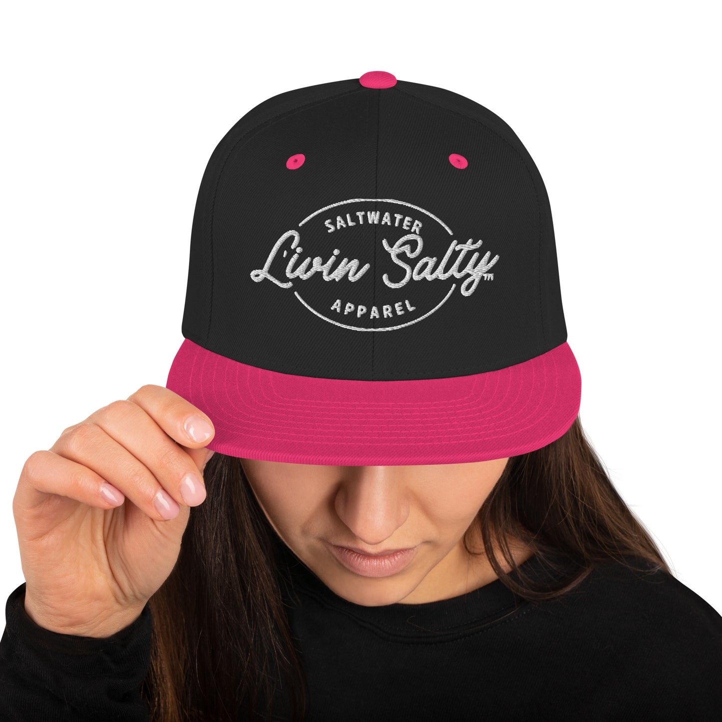 LIVIN SALTY Snapback Hat