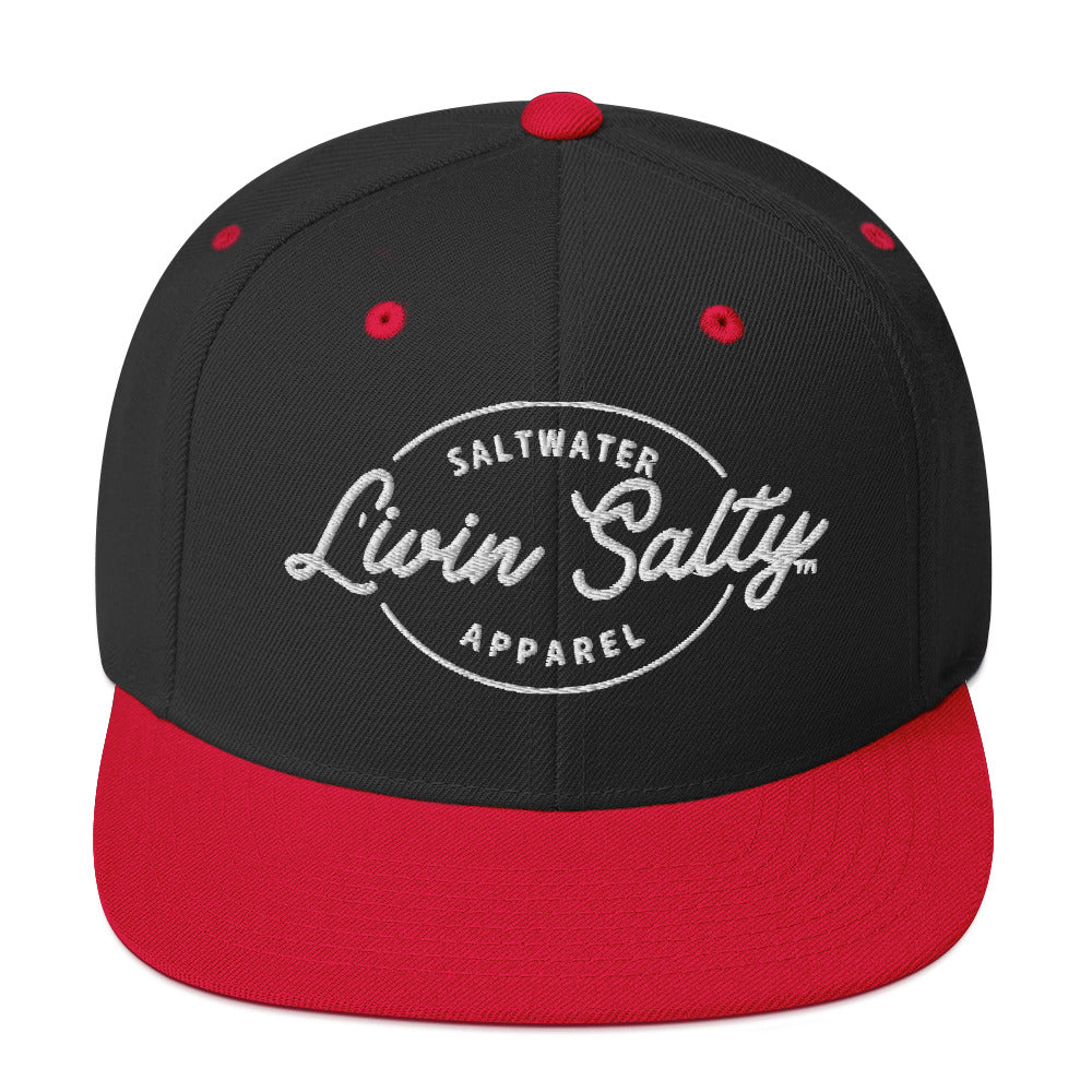 LIVIN SALTY Snapback Hat