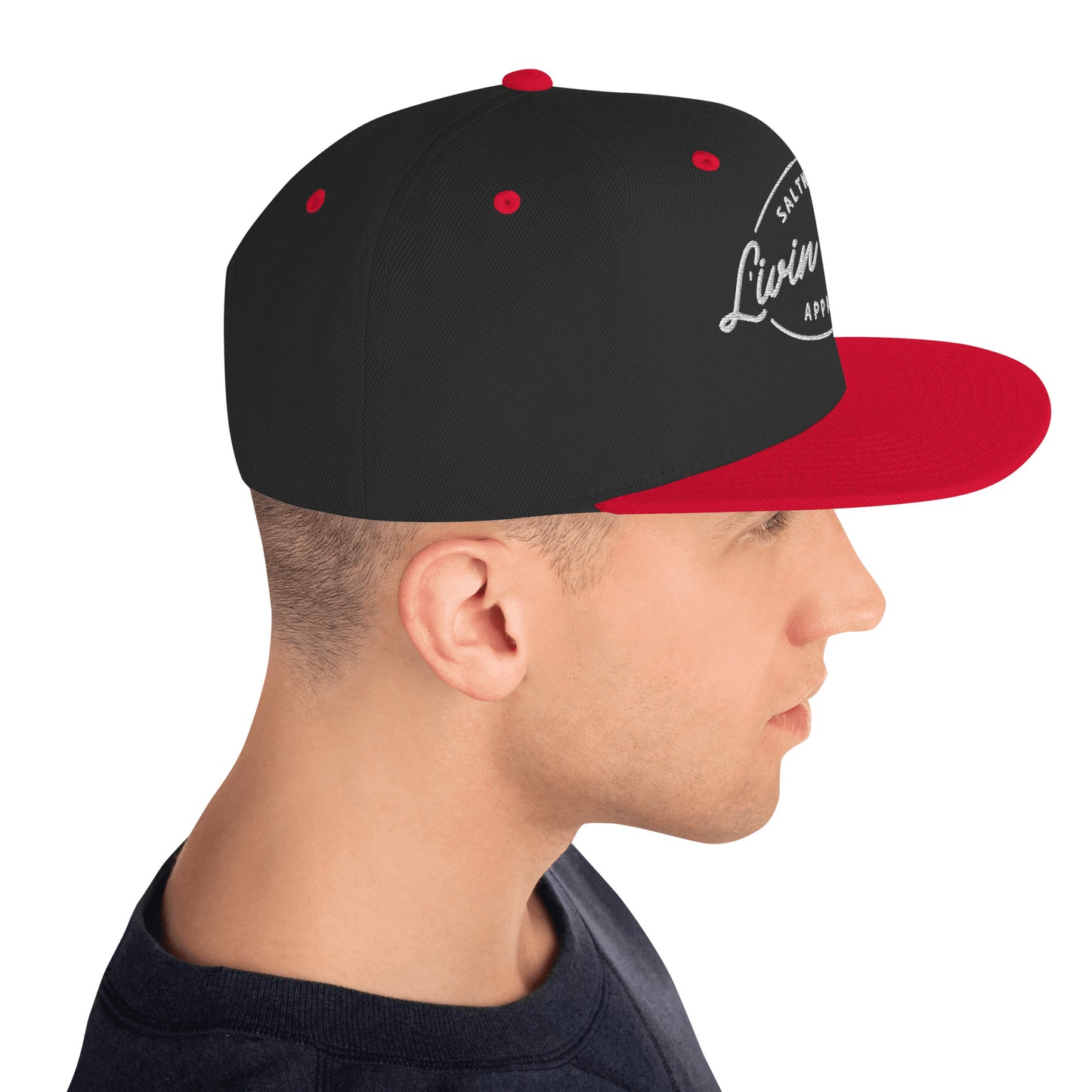 LIVIN SALTY Snapback Hat