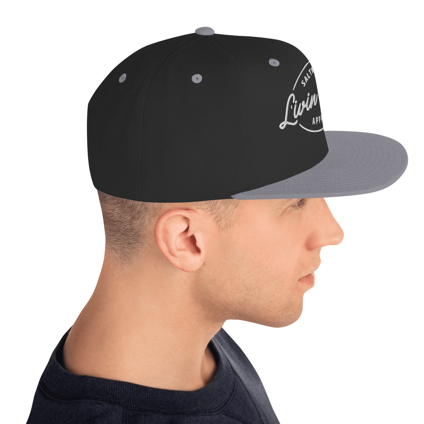 LIVIN SALTY Snapback Hat