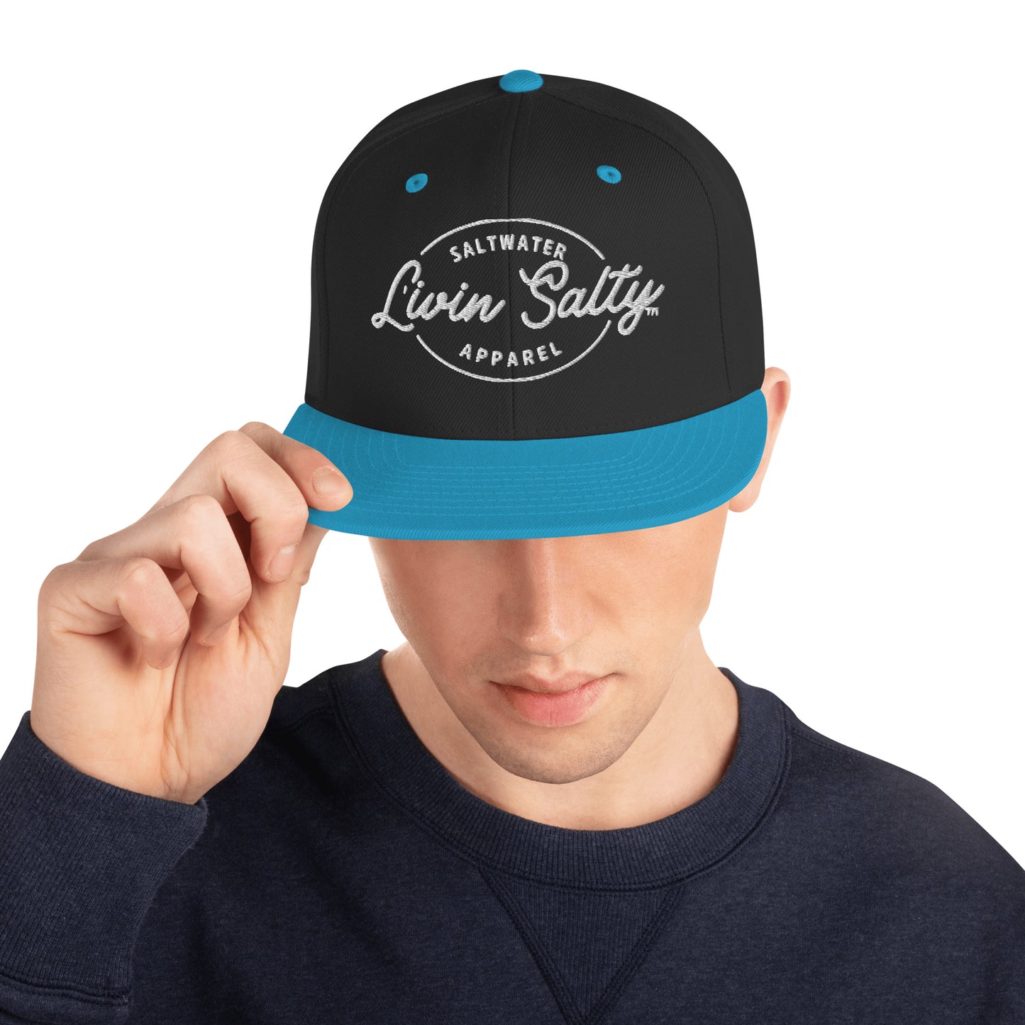 LIVIN SALTY Snapback Hat