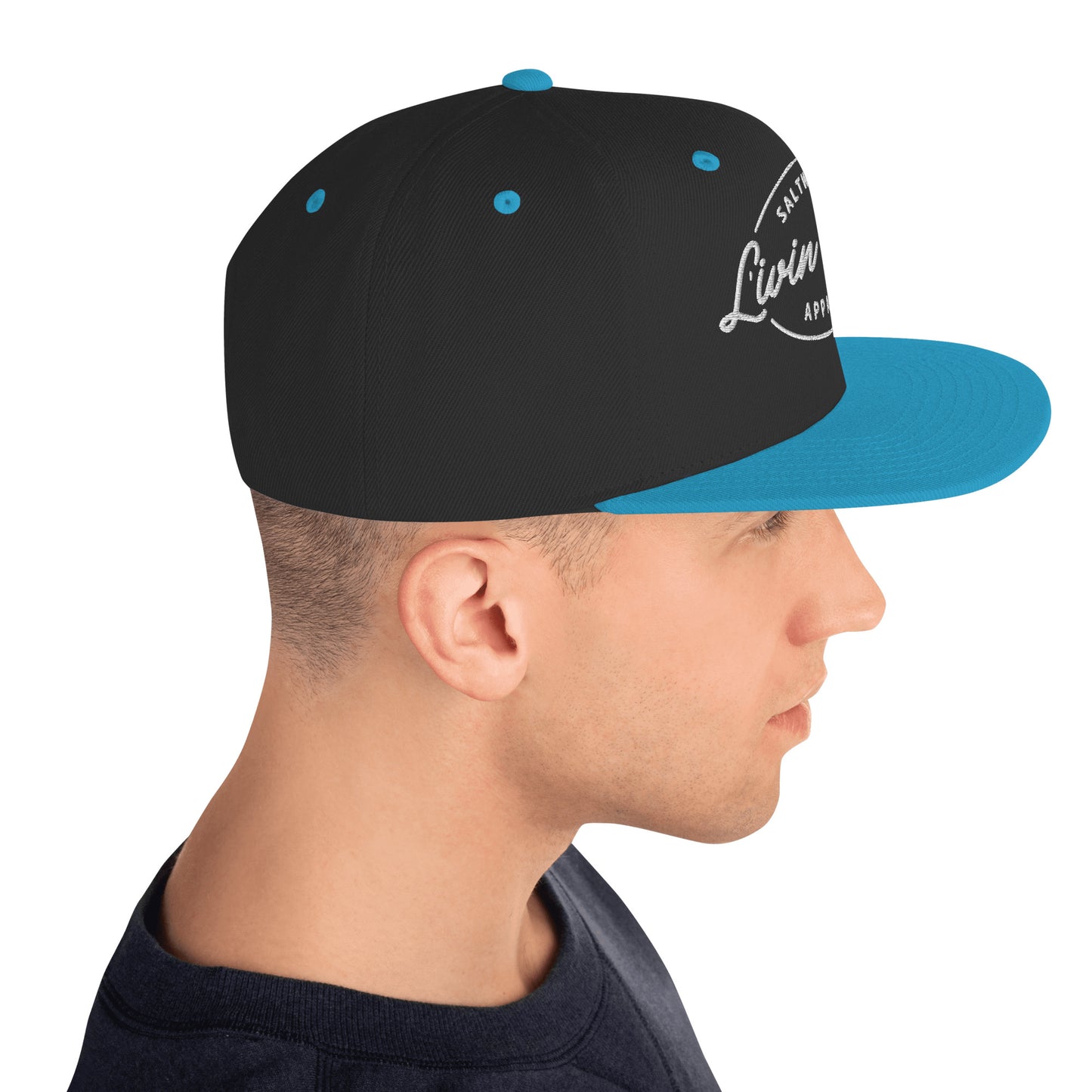LIVIN SALTY Snapback Hat