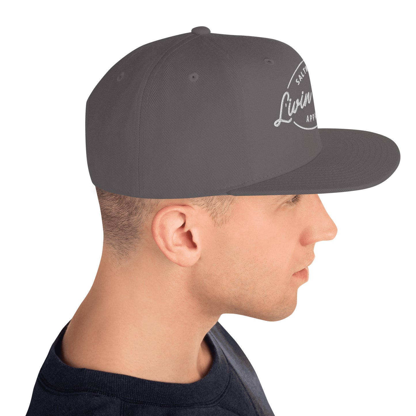LIVIN SALTY Snapback Hat