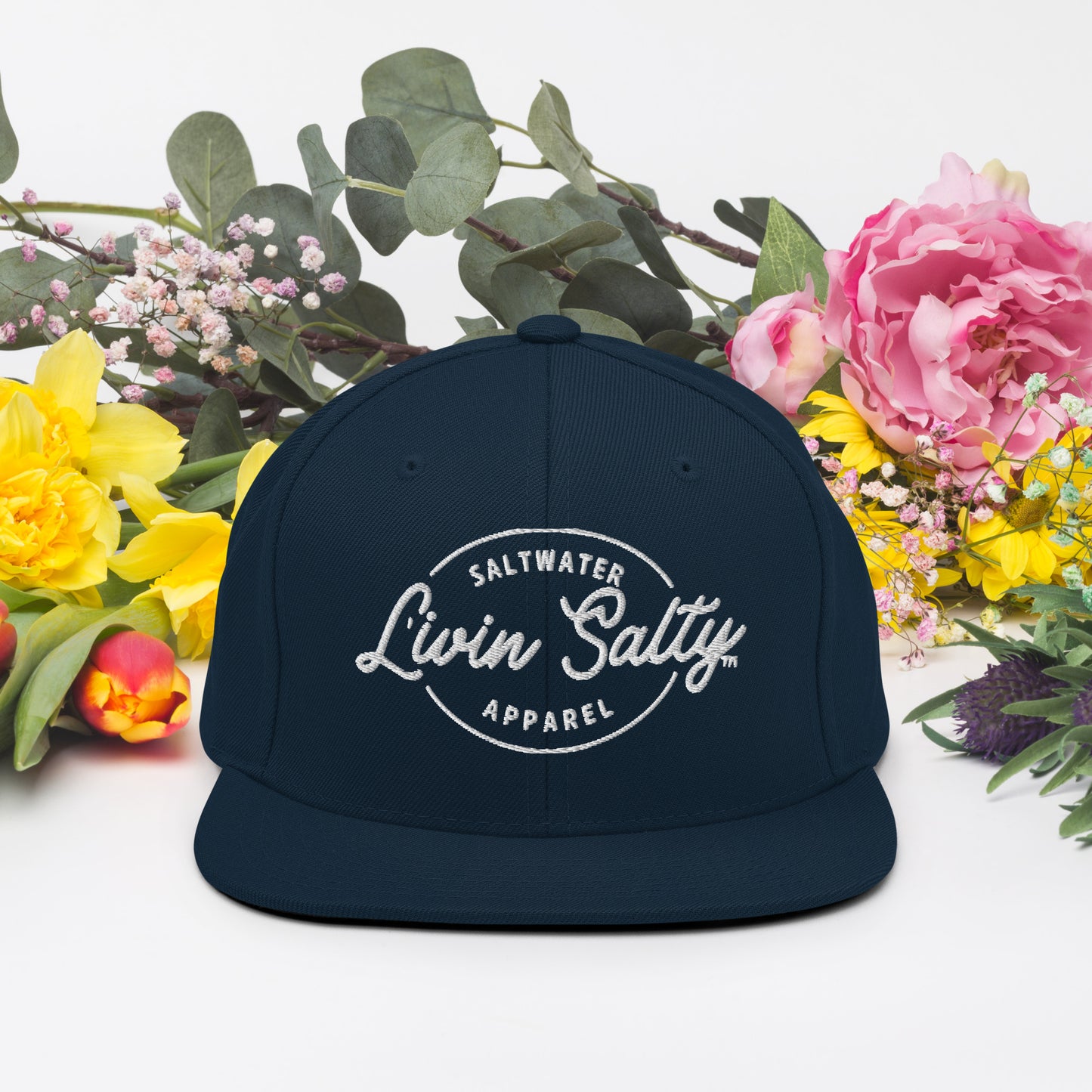 LIVIN SALTY Snapback Hat