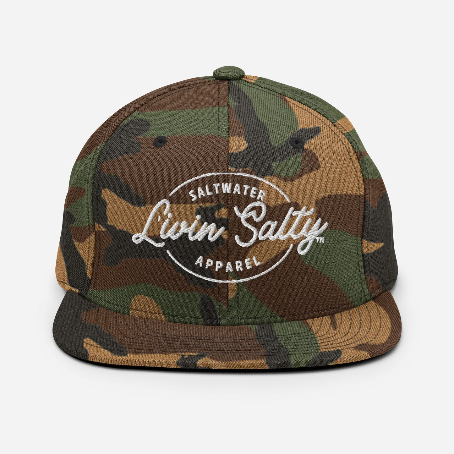 LIVIN SALTY Snapback Hat
