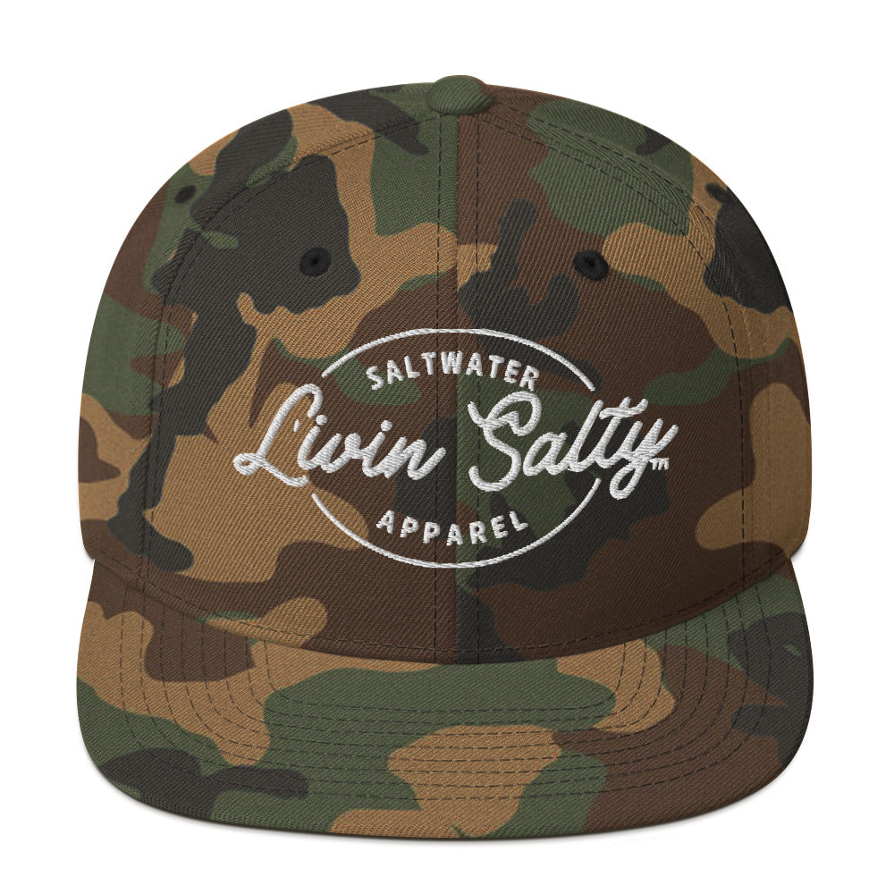 LIVIN SALTY Snapback Hat