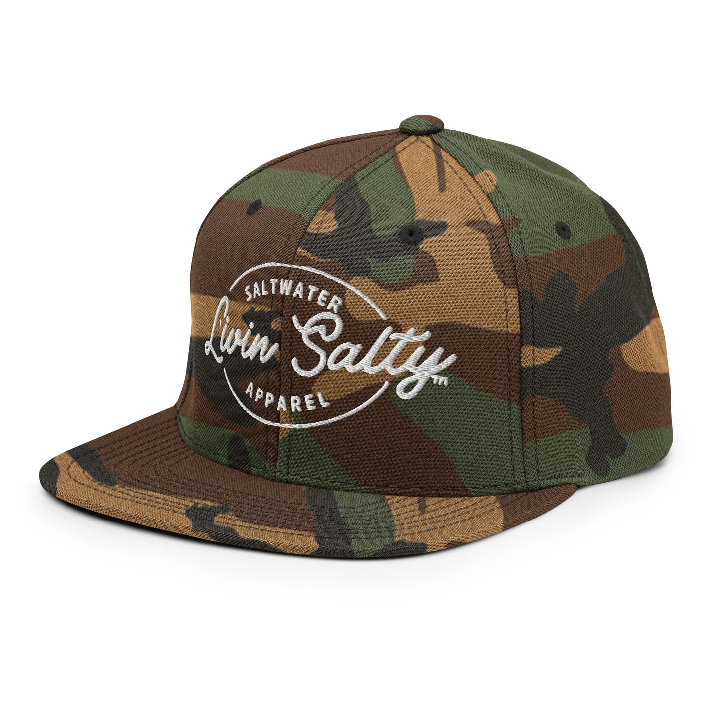LIVIN SALTY Snapback Hat