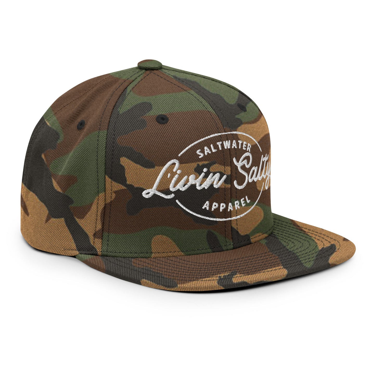 LIVIN SALTY Snapback Hat