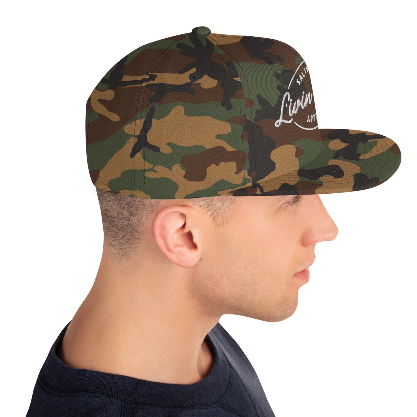 LIVIN SALTY Snapback Hat