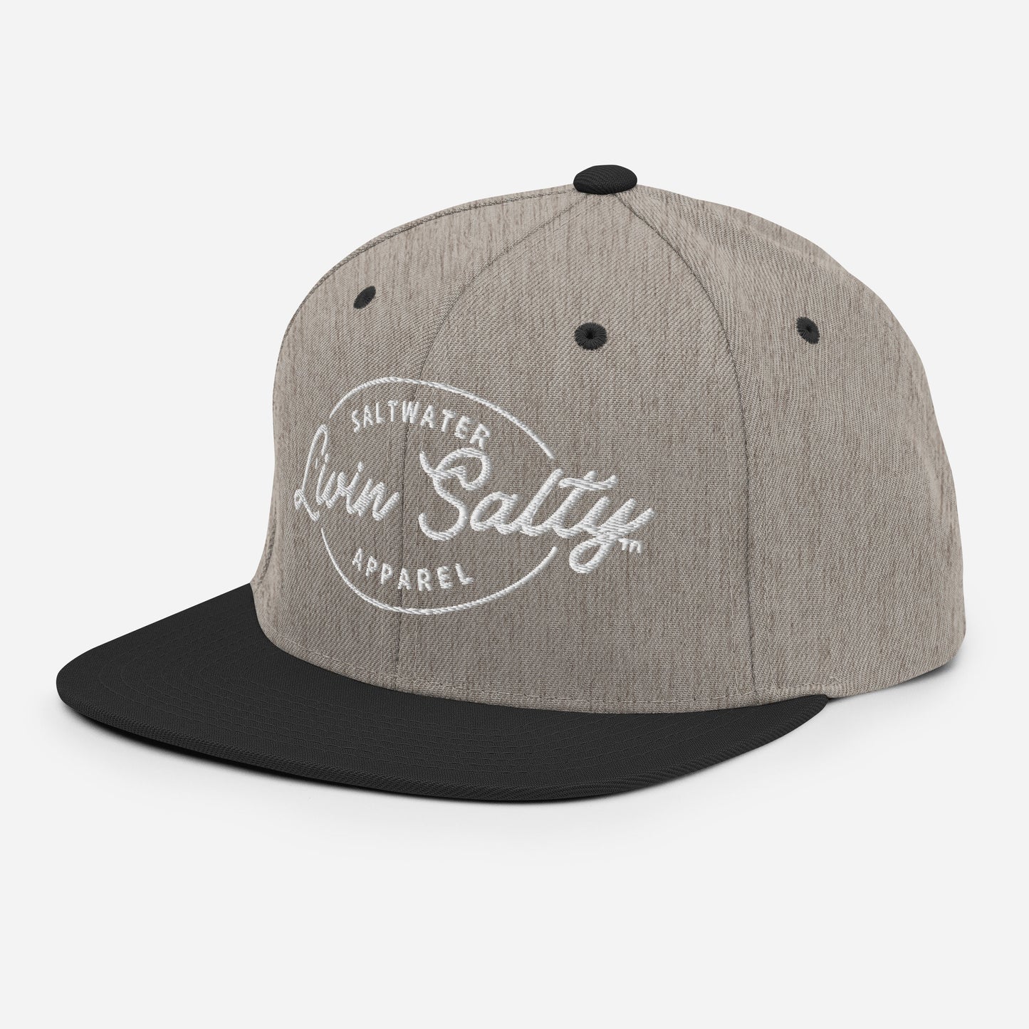 LIVIN SALTY Snapback Hat