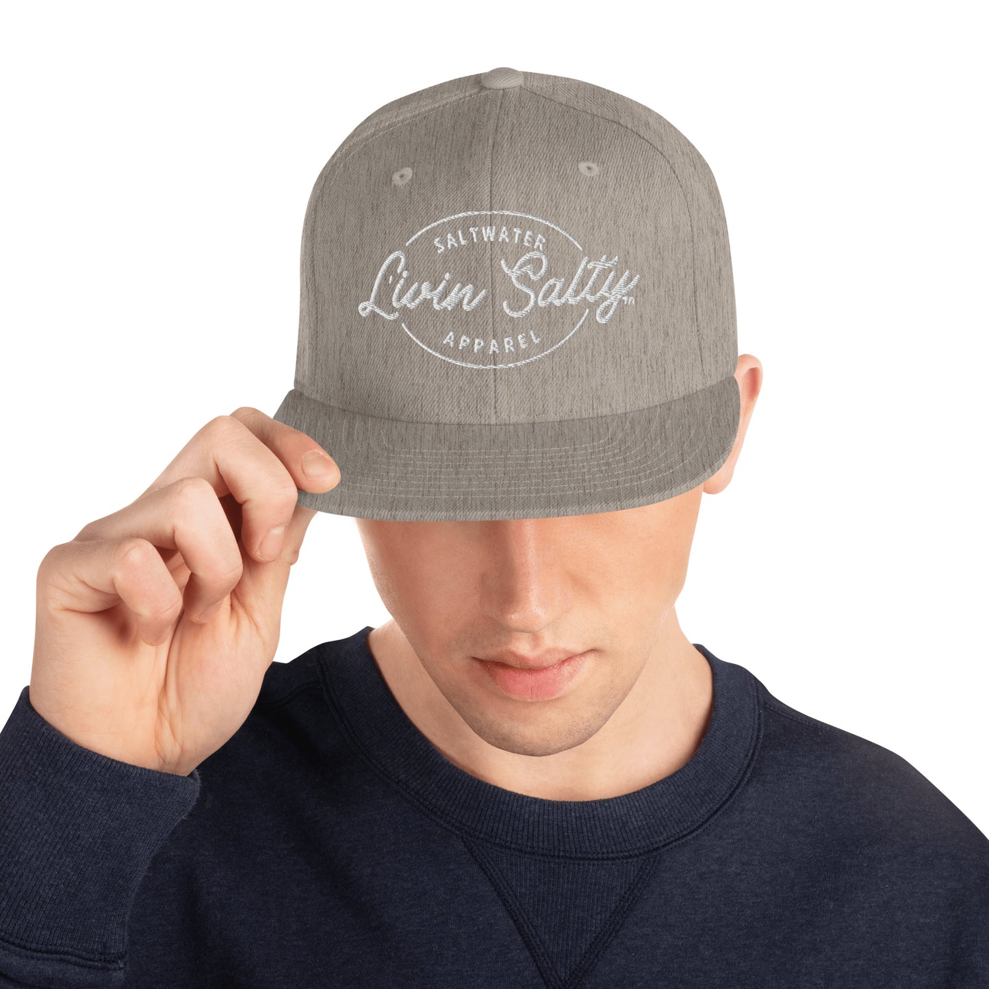 LIVIN SALTY Snapback Hat