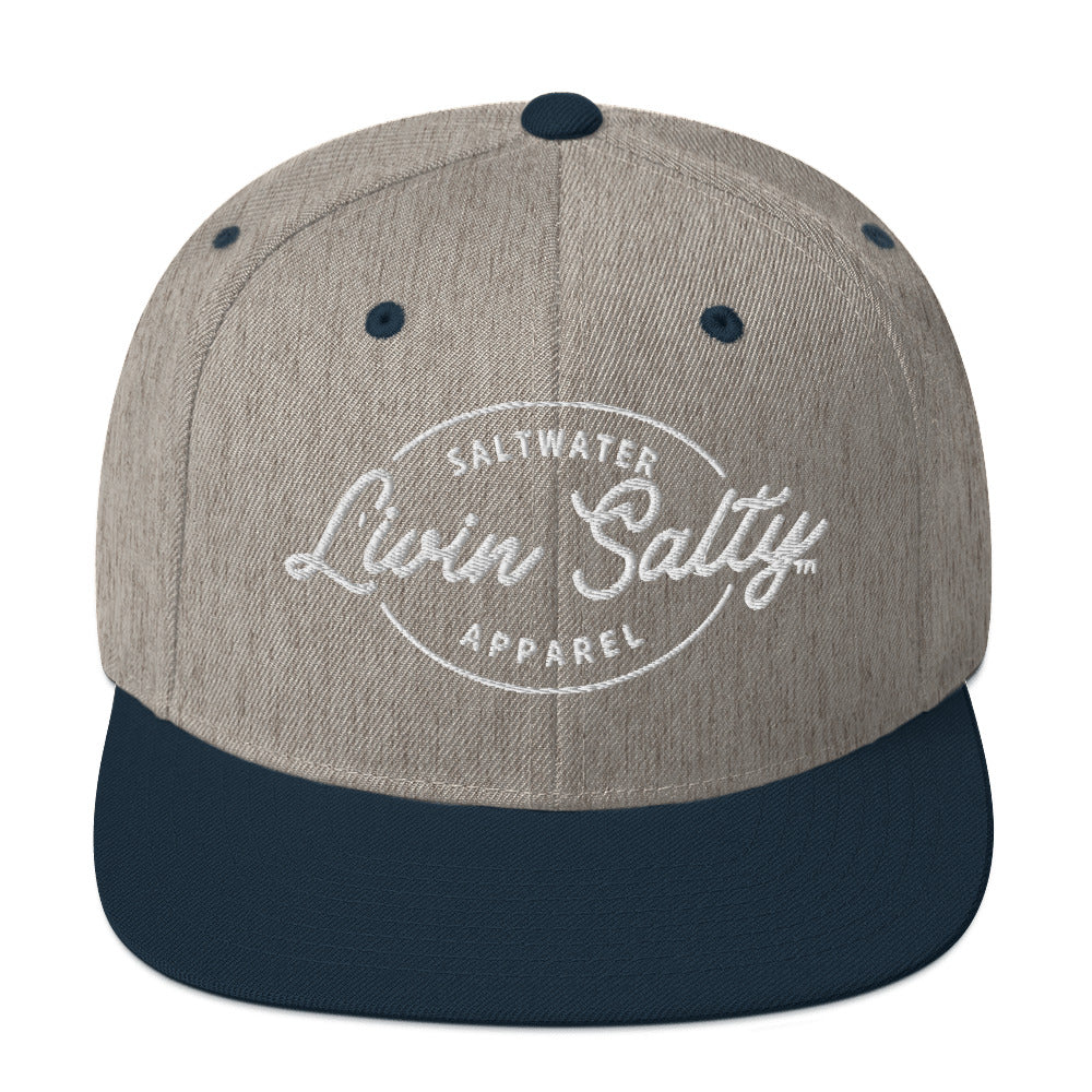 LIVIN SALTY Snapback Hat