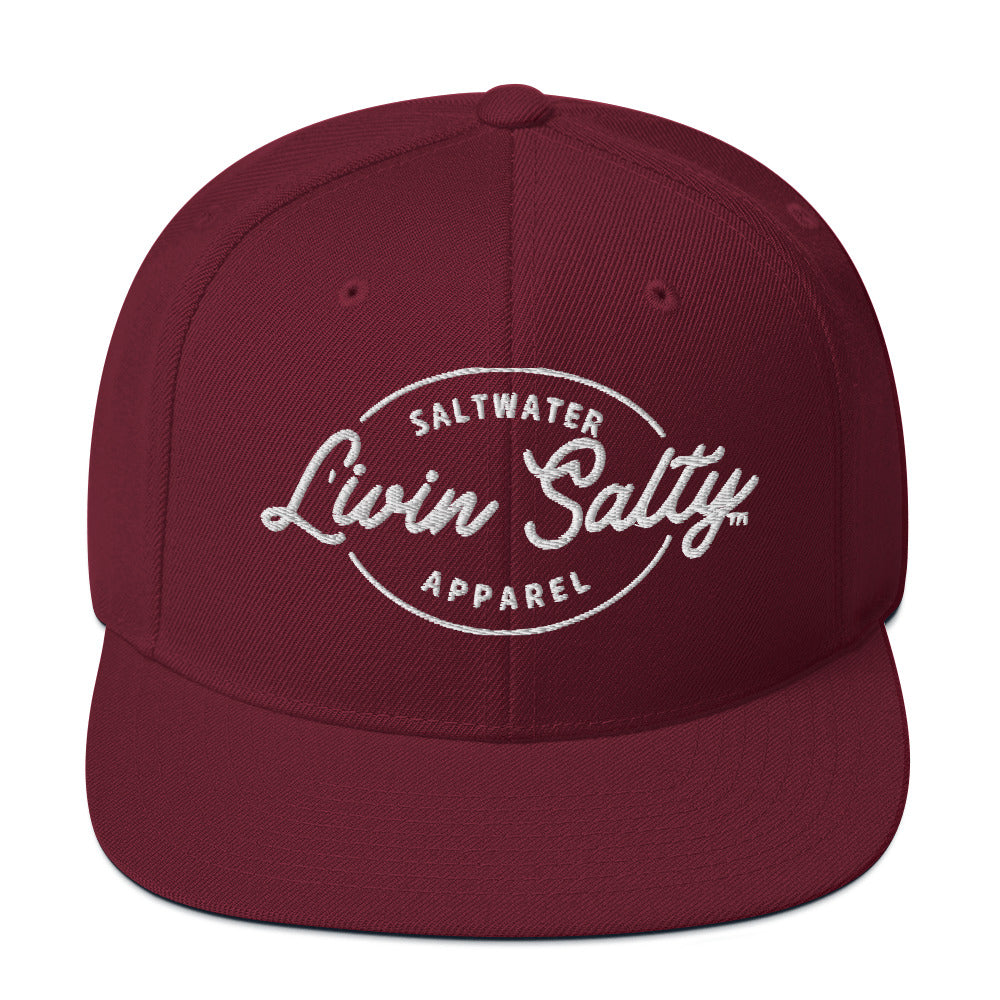 LIVIN SALTY Snapback Hat