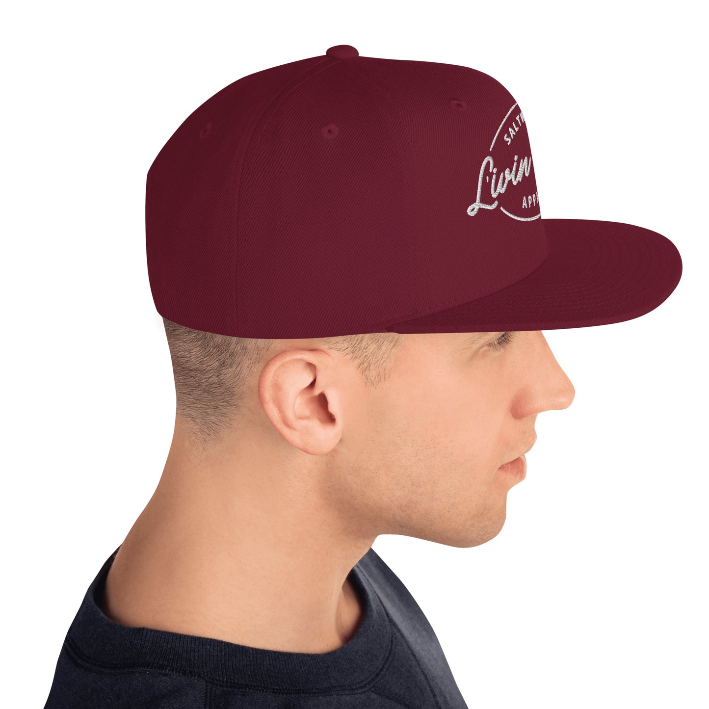 LIVIN SALTY Snapback Hat