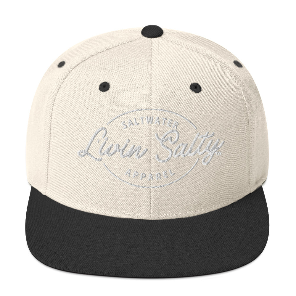 LIVIN SALTY Snapback Hat