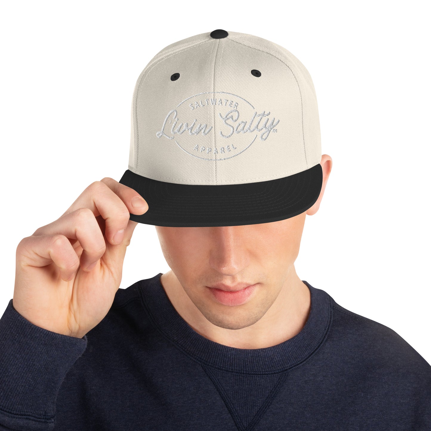 LIVIN SALTY Snapback Hat