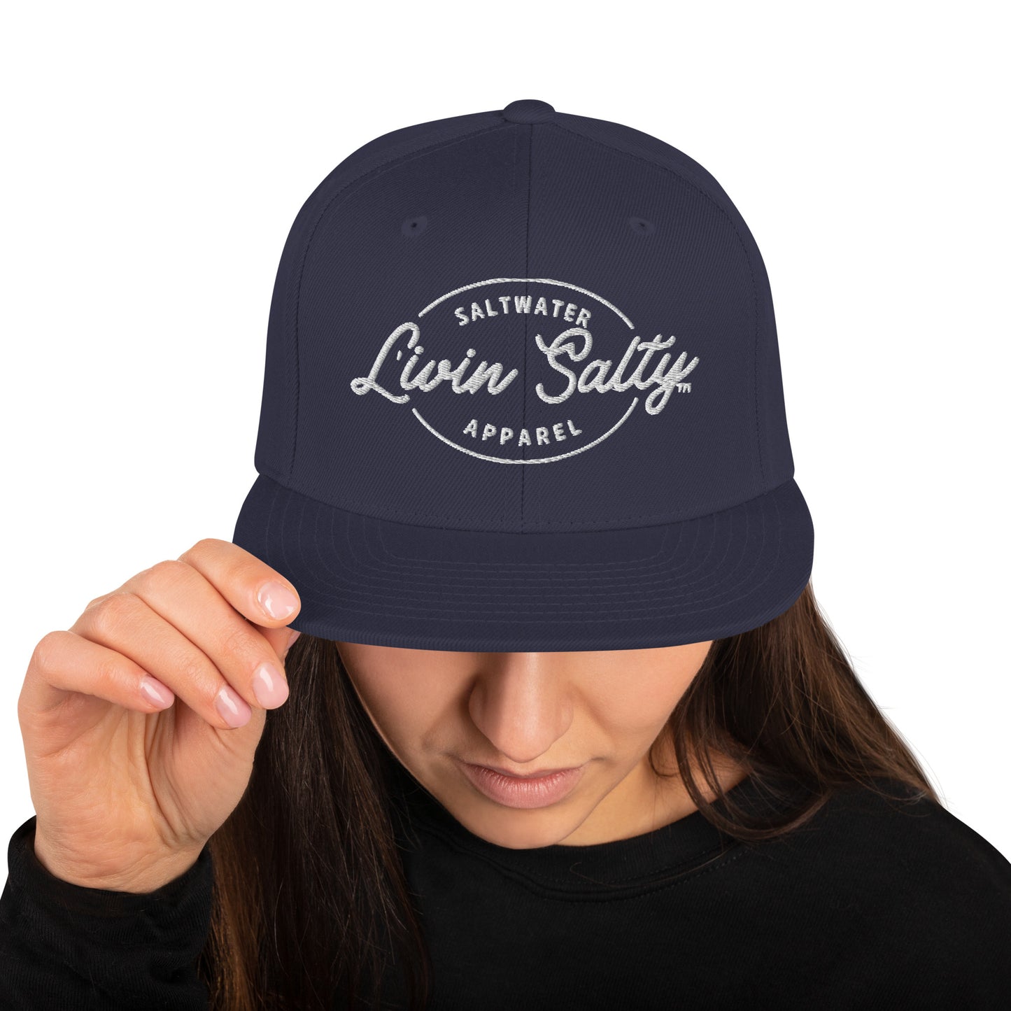 LIVIN SALTY Snapback Hat