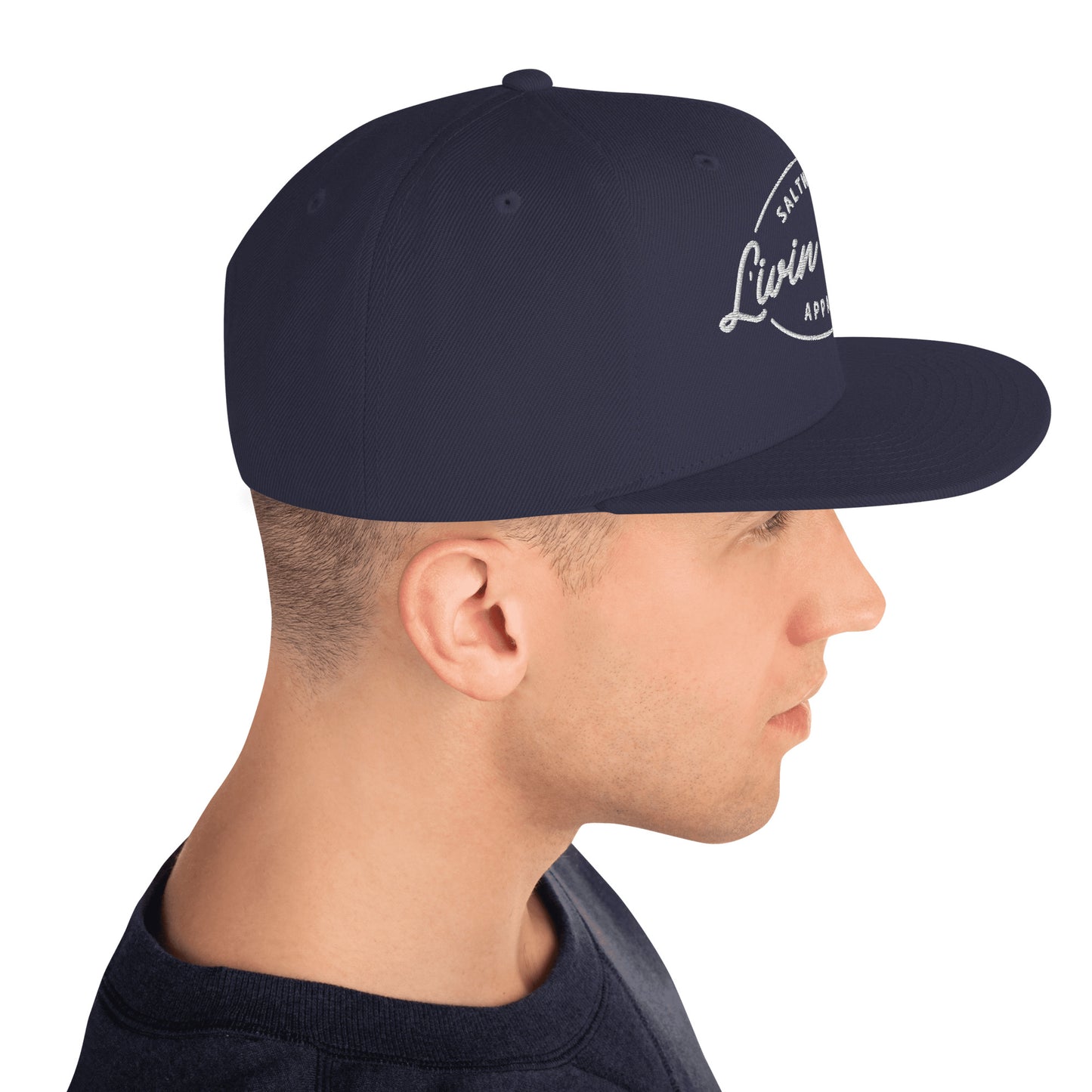 LIVIN SALTY Snapback Hat