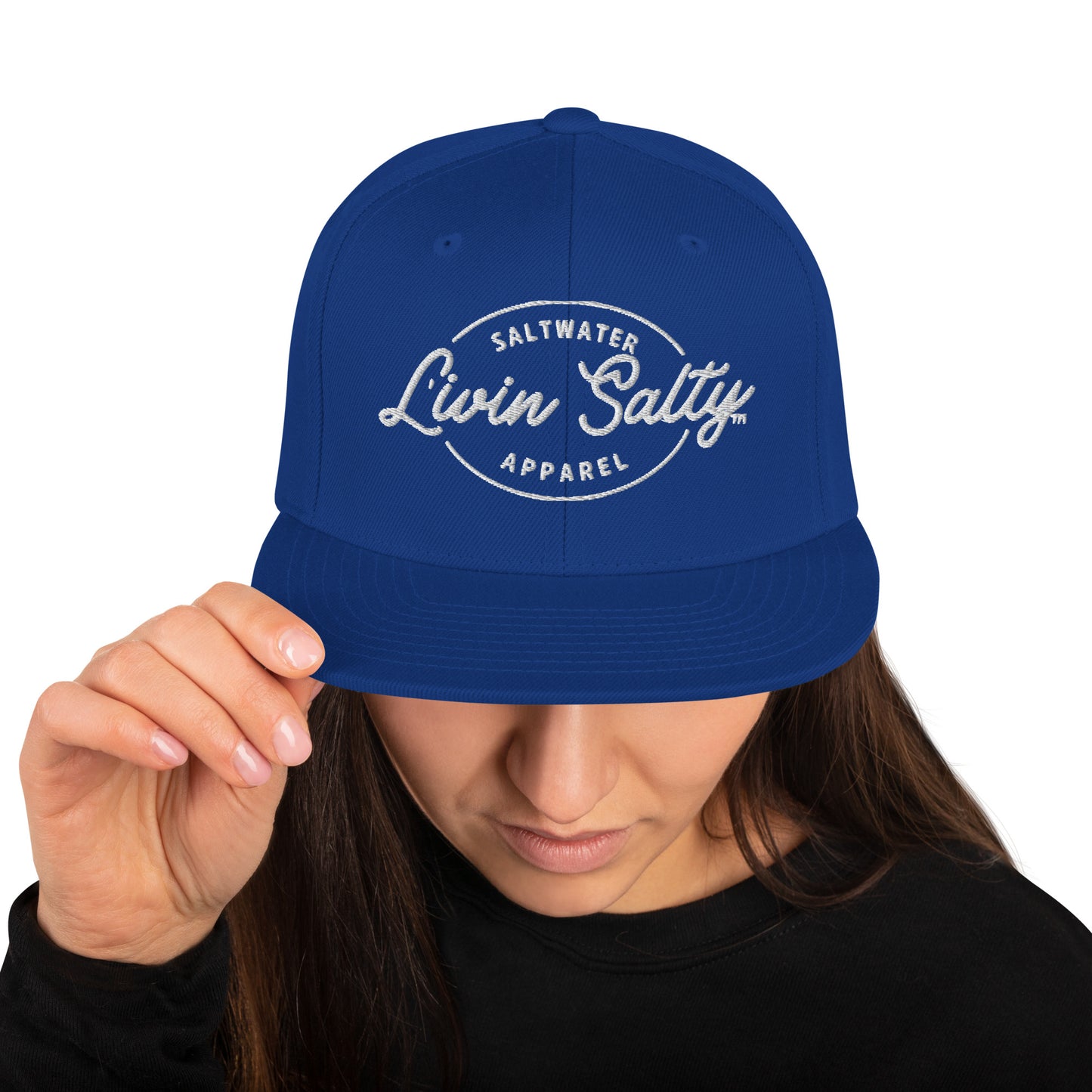 LIVIN SALTY Snapback Hat