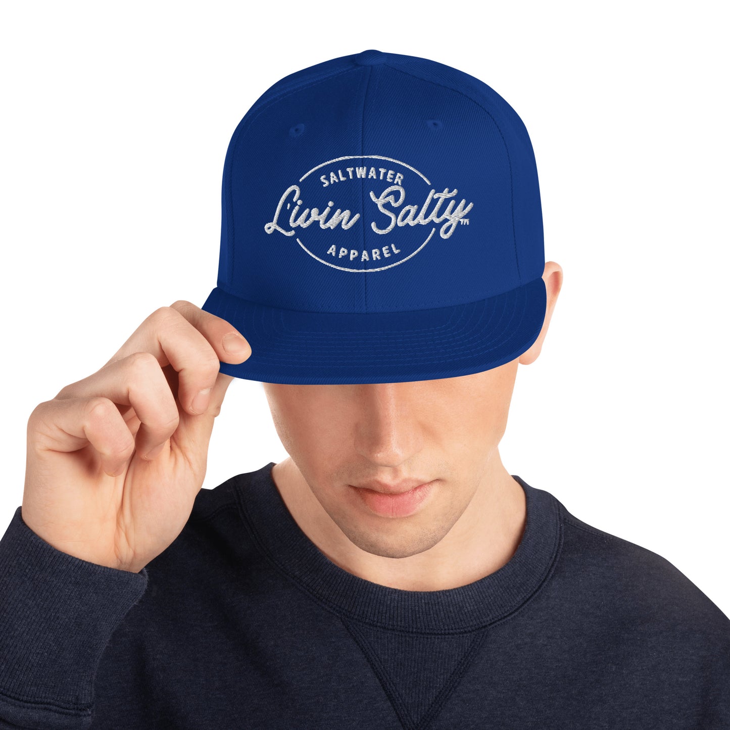 LIVIN SALTY Snapback Hat