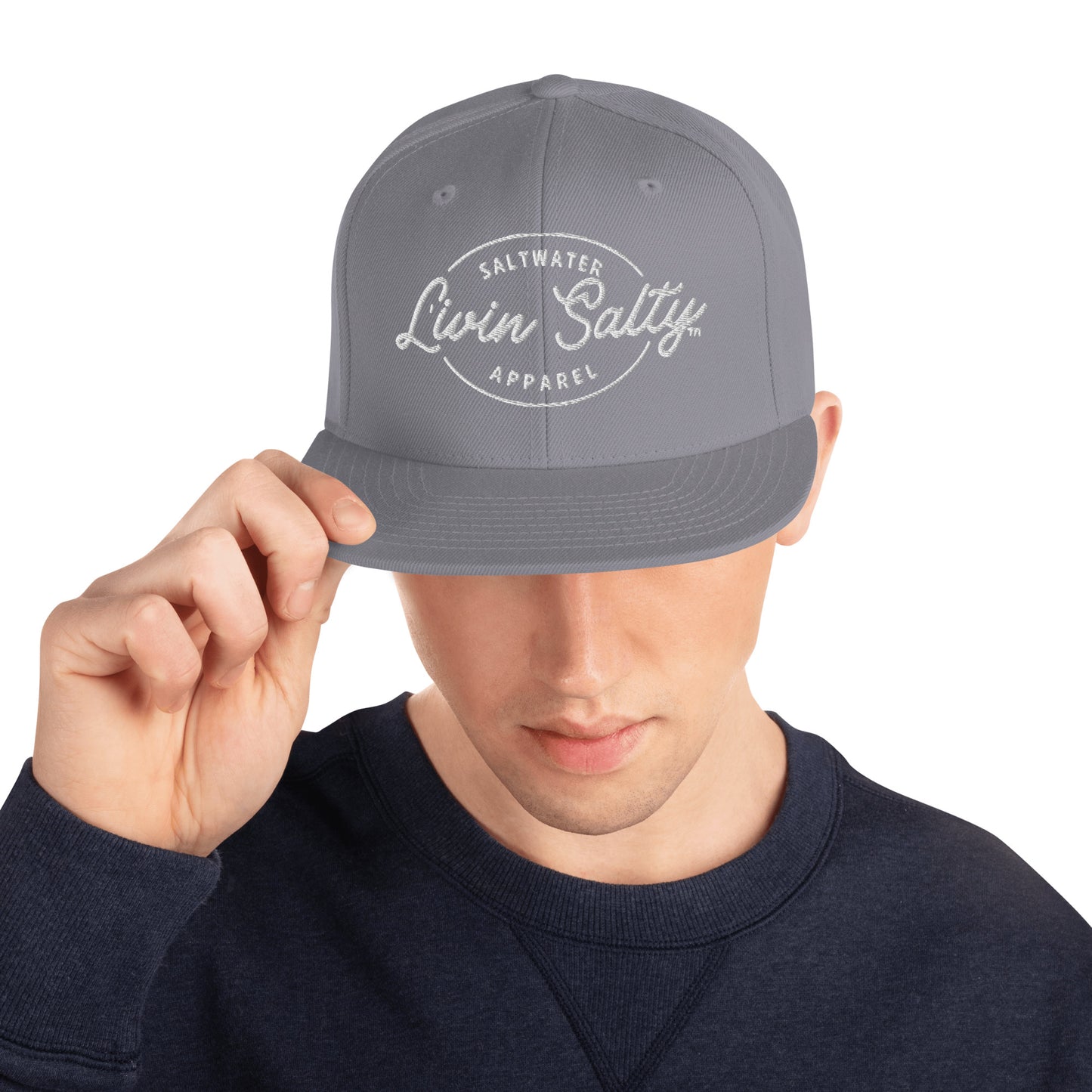 LIVIN SALTY Snapback Hat