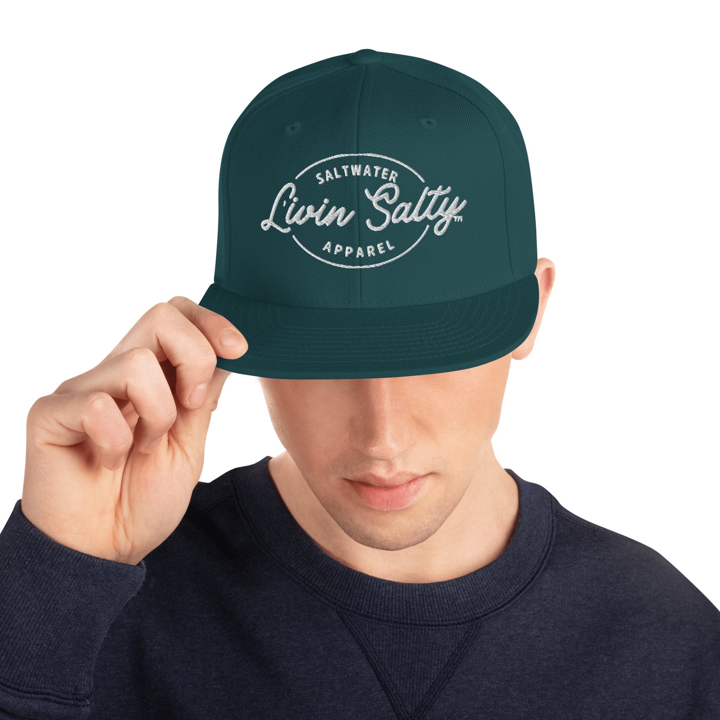 LIVIN SALTY Snapback Hat