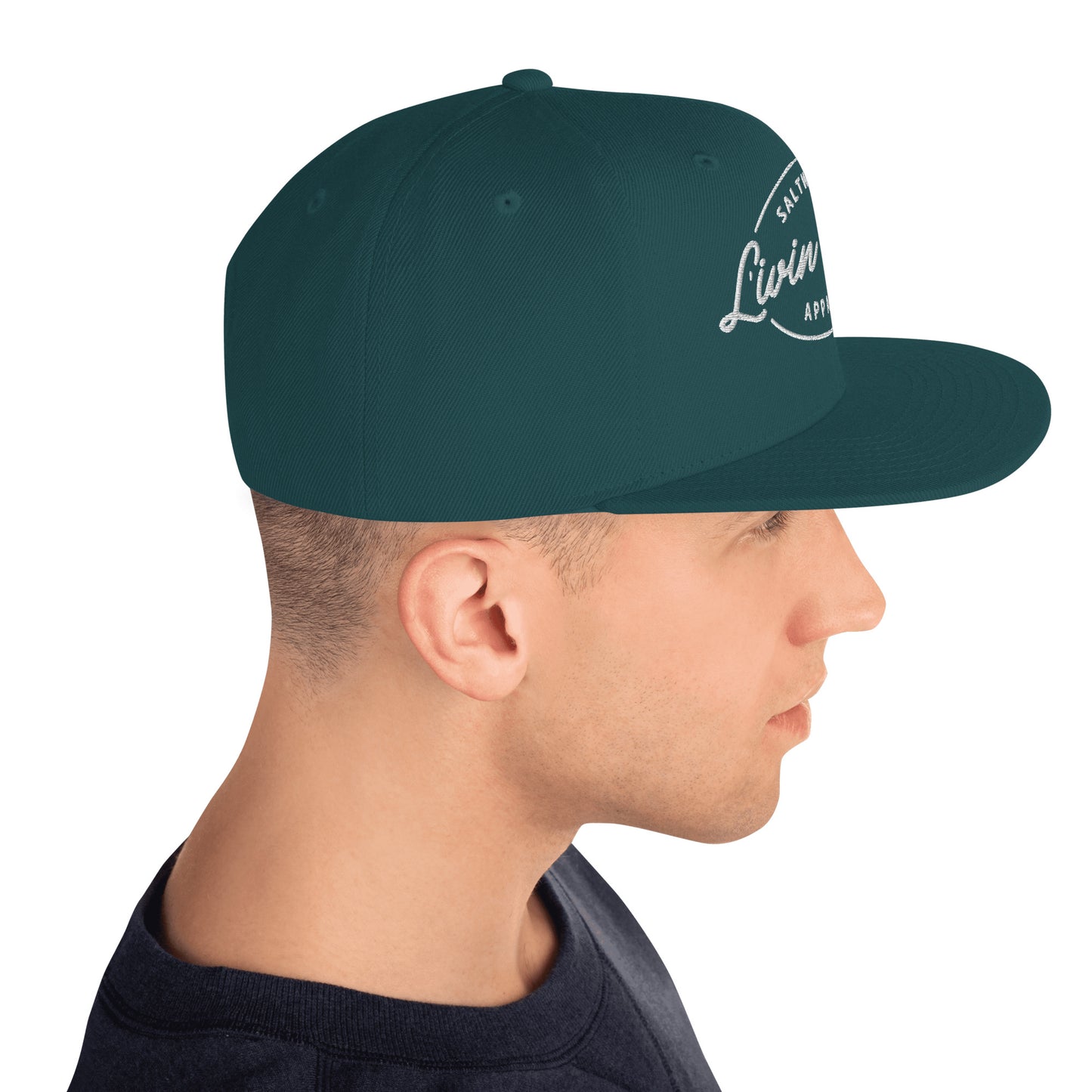 LIVIN SALTY Snapback Hat