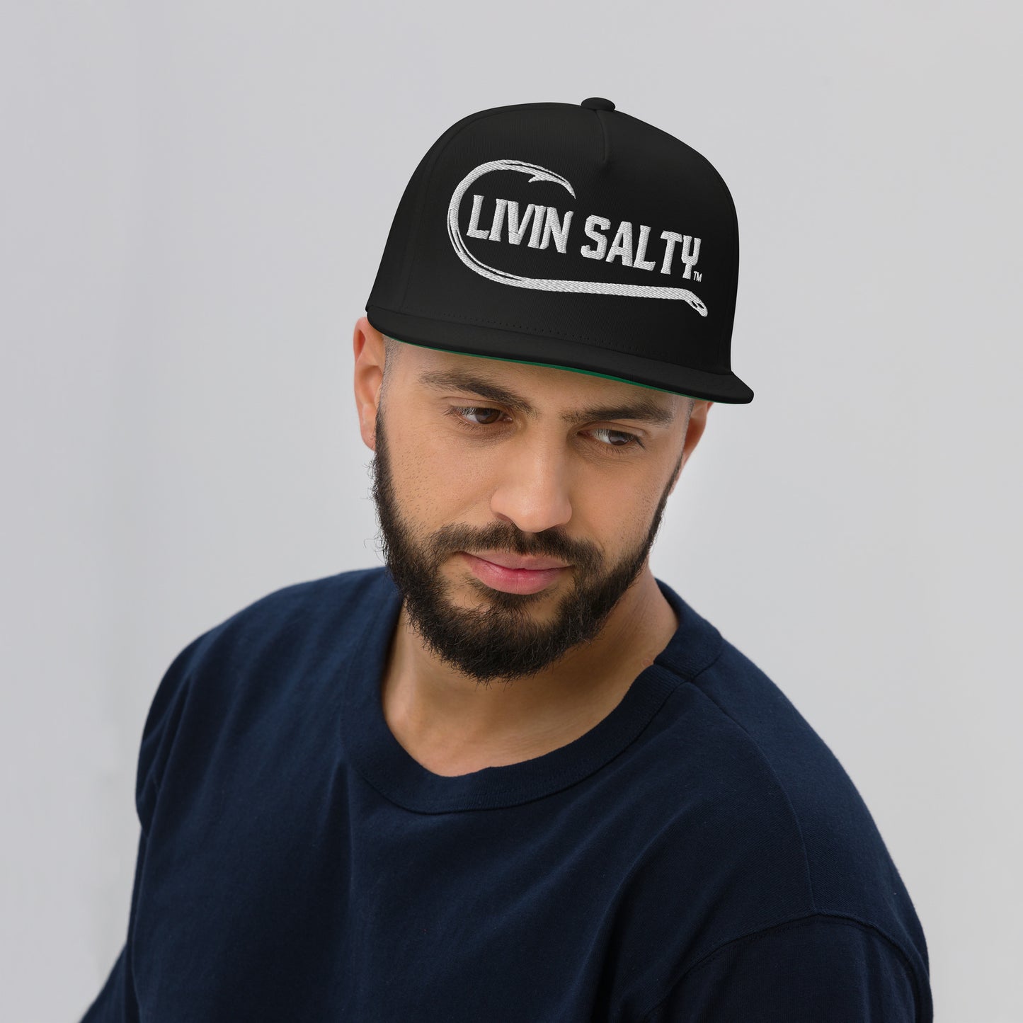 Flat Bill LIVIN SALTY Cap