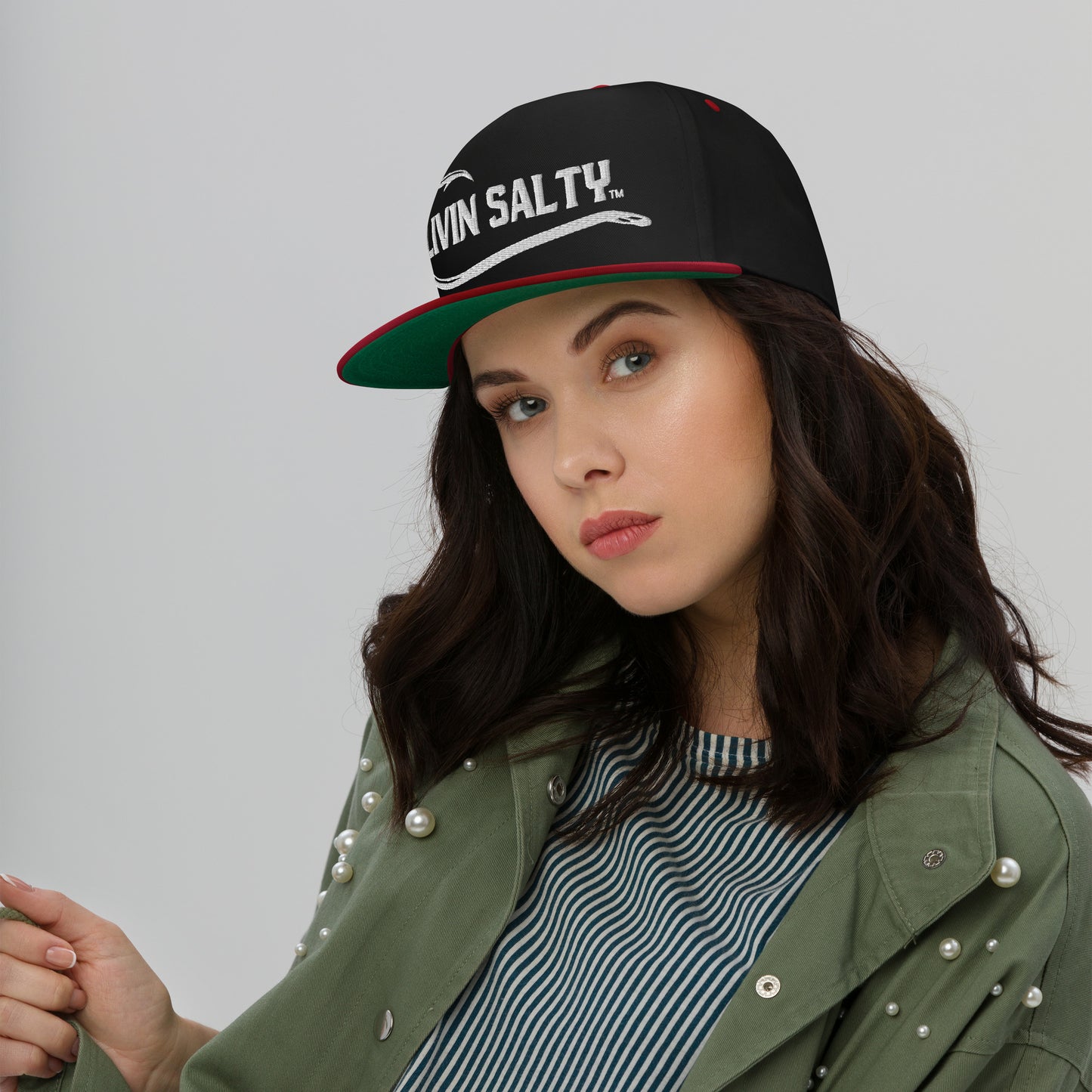 Flat Bill LIVIN SALTY Cap