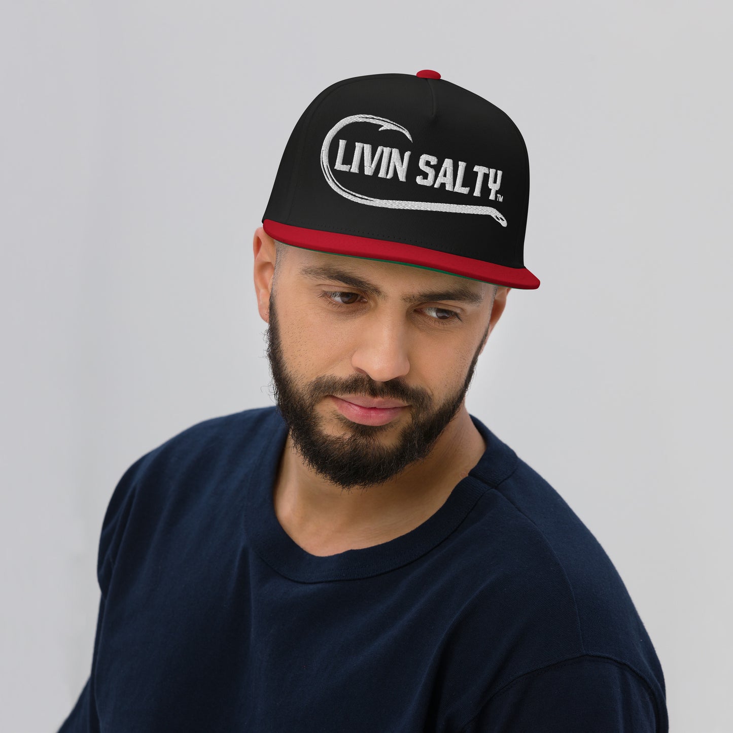 Flat Bill LIVIN SALTY Cap
