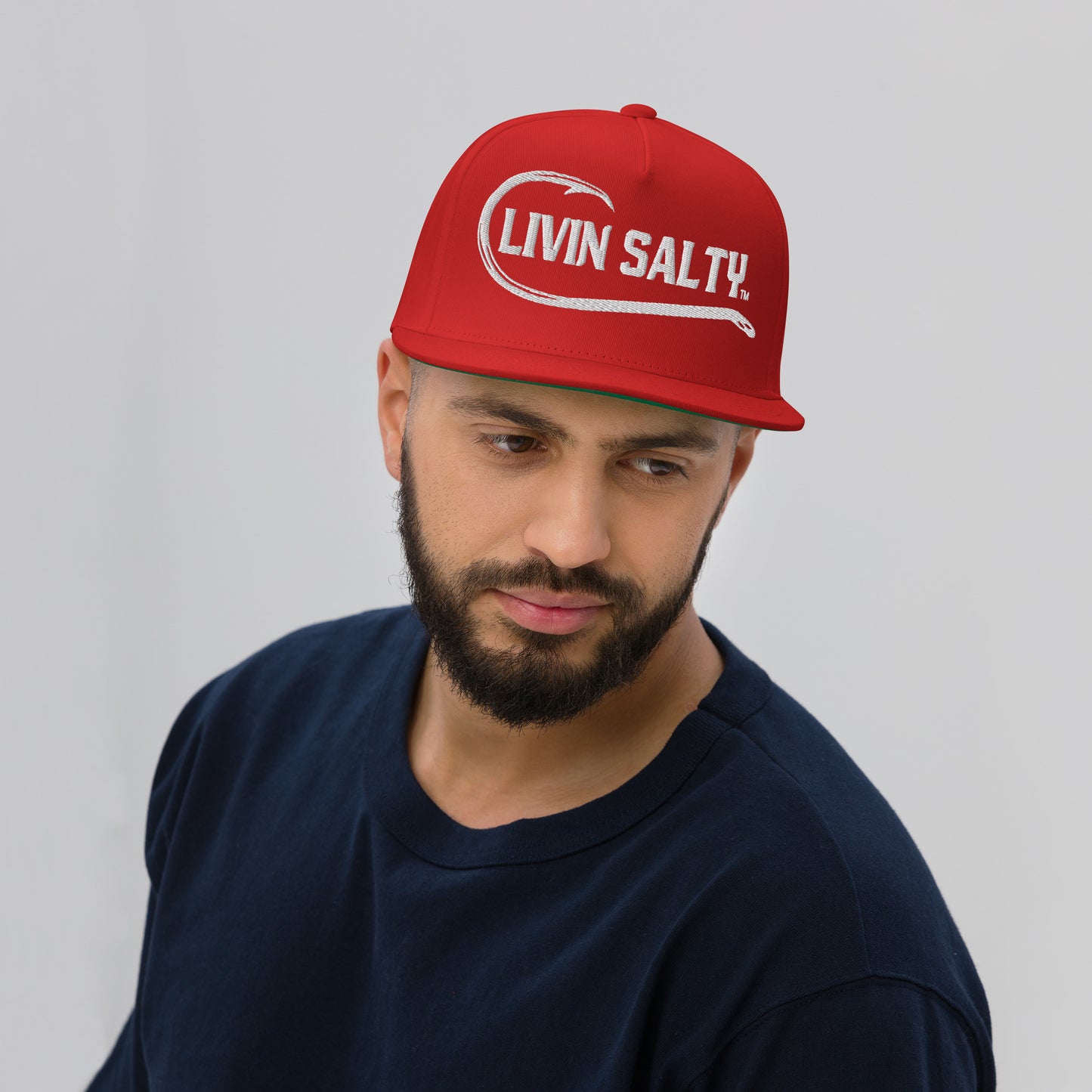 Flat Bill LIVIN SALTY Cap