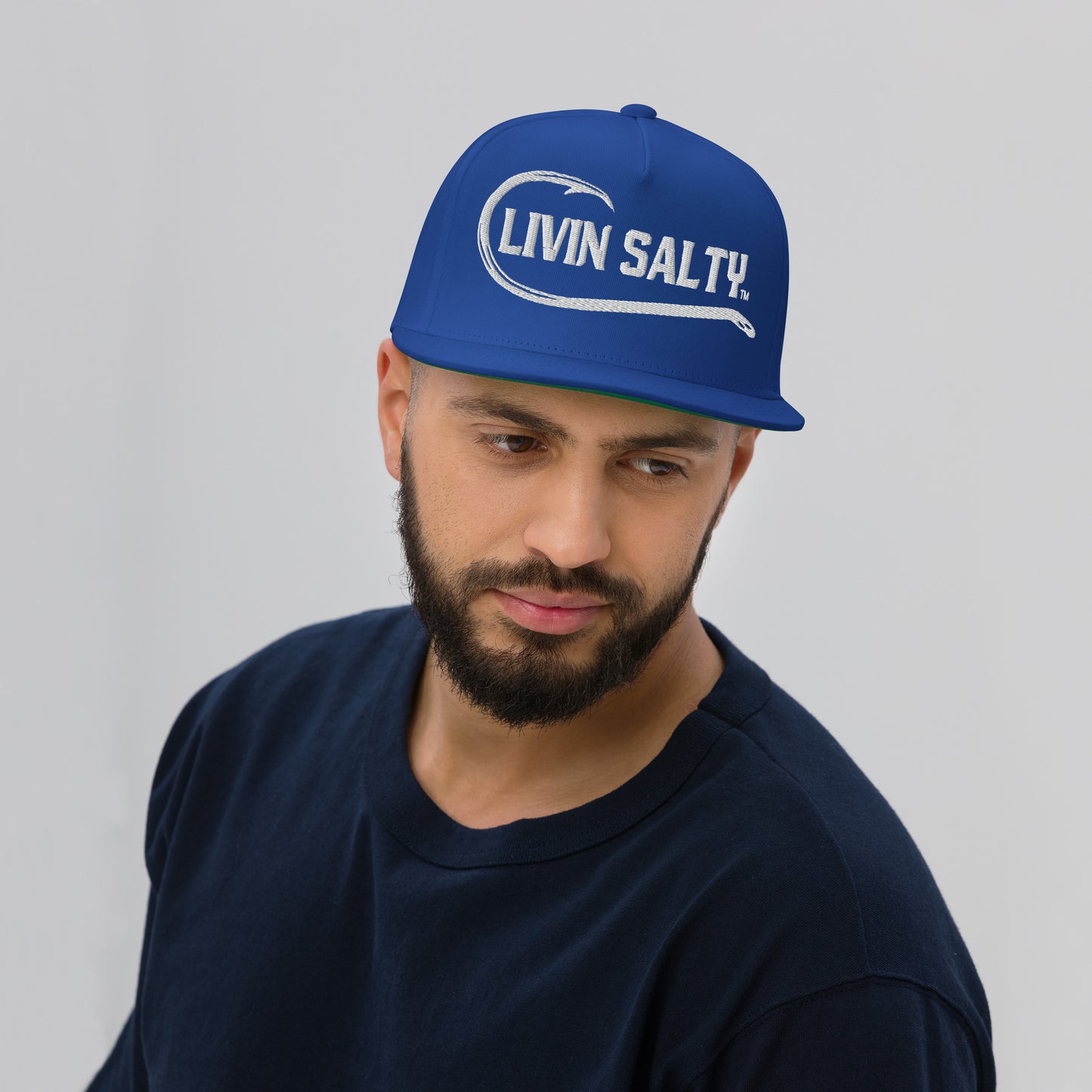 Flat Bill LIVIN SALTY Cap