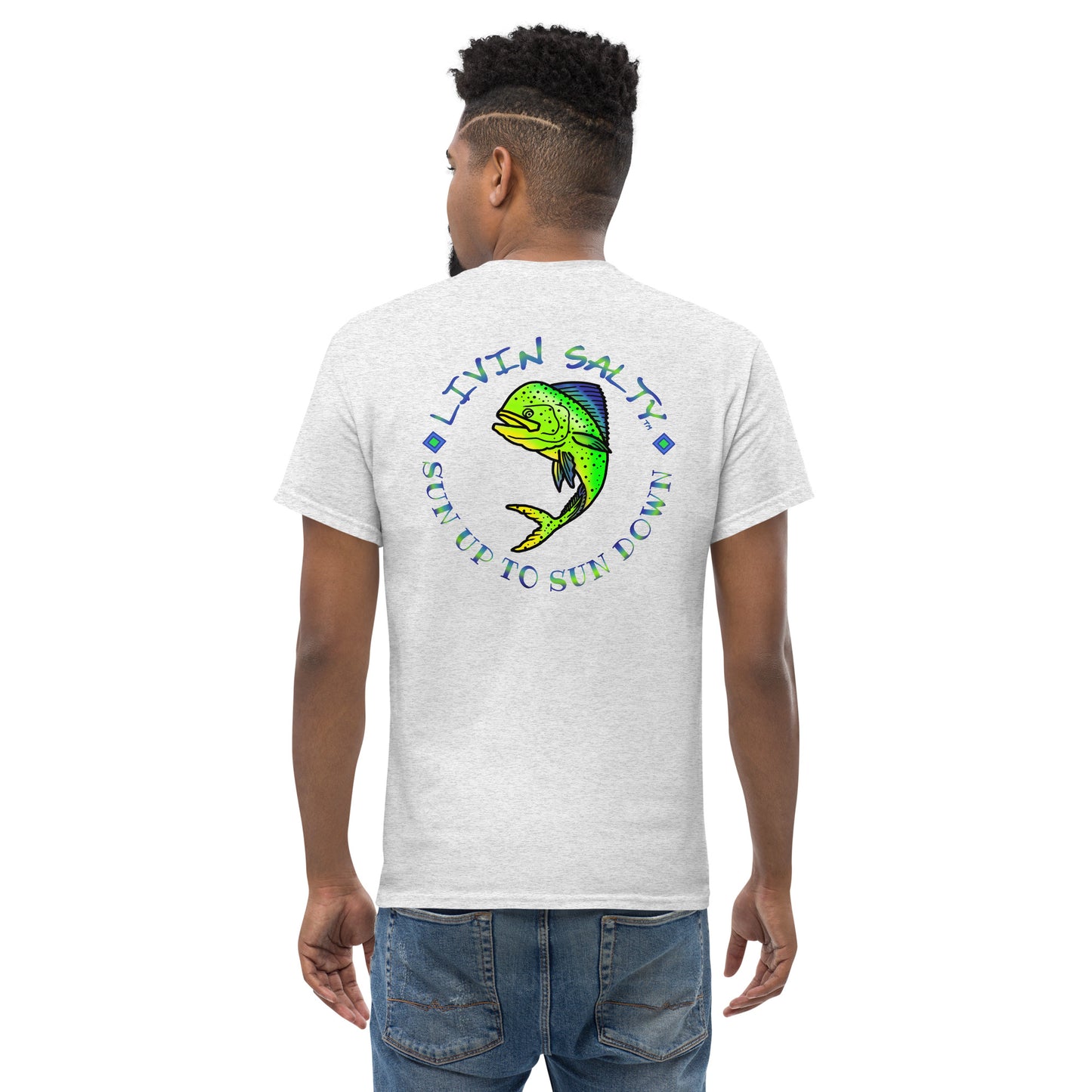 LIVIN SALTY Mahi cotton tee