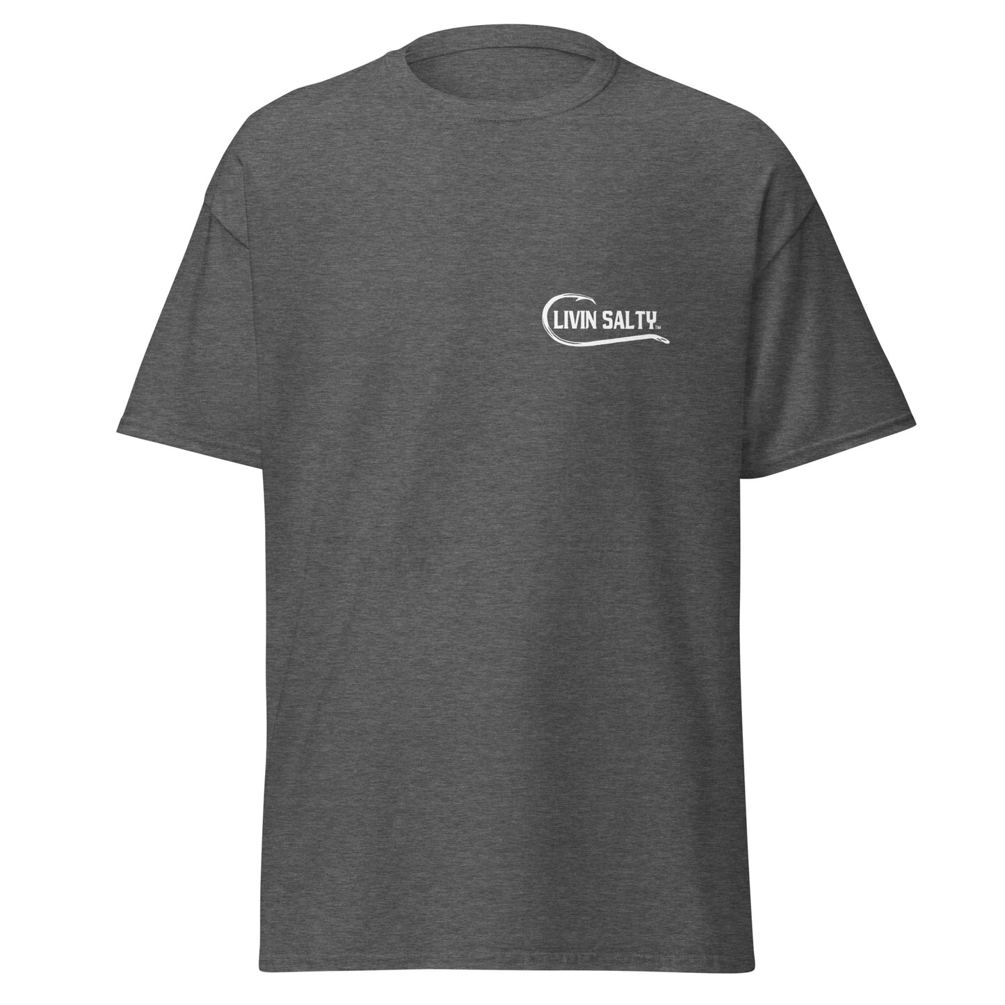 LIVIN SALTY Shark Cotton tee